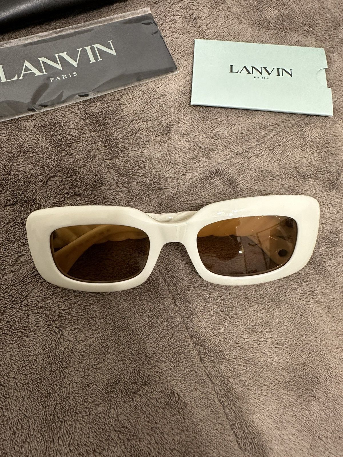 Lanvin Gray Acetate Sunglasses main image 1