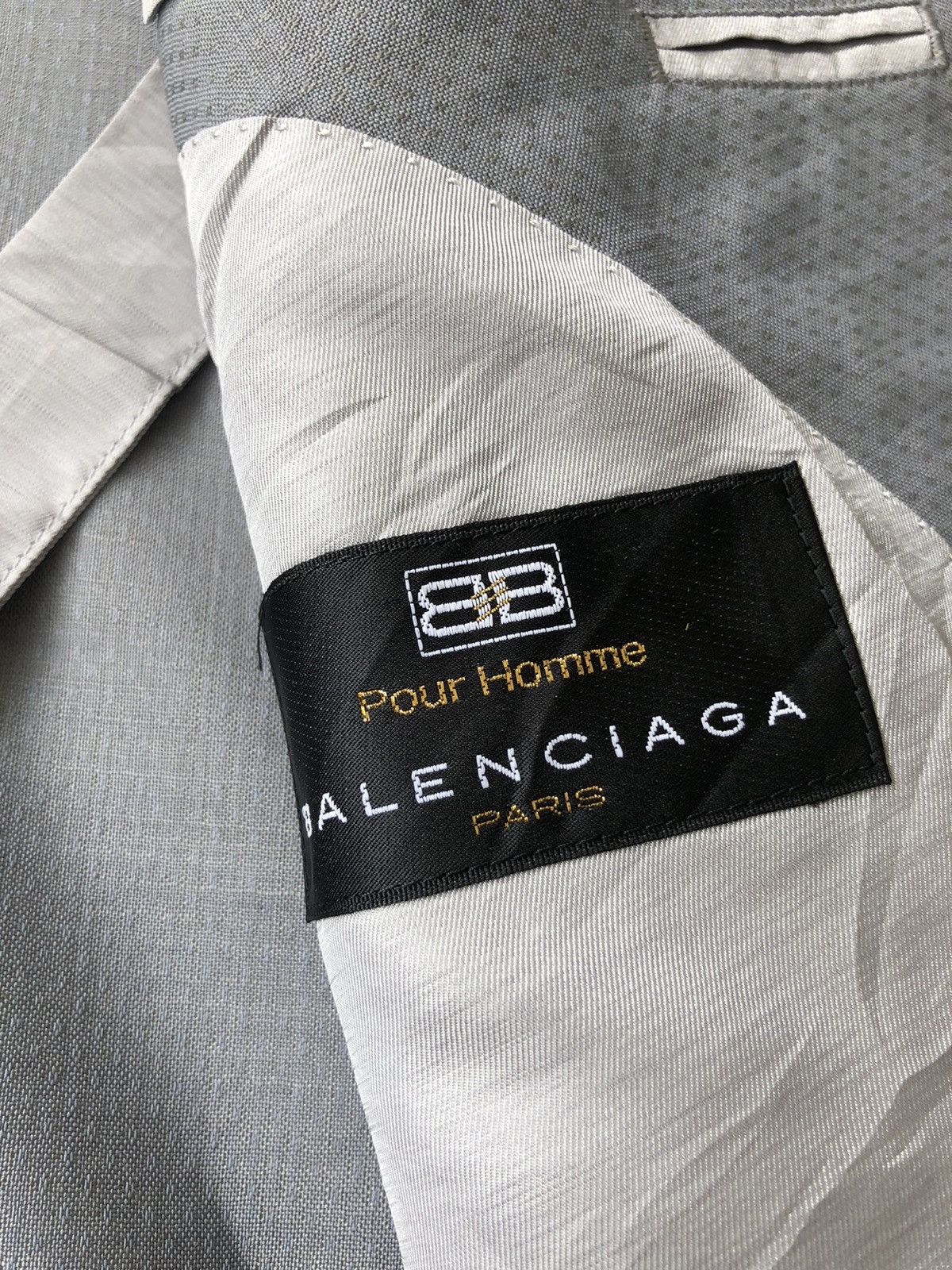 Balenciaga Balenciaga Pour Homme Double Breast Blazer/Coat Size 40L - 7 Thumbnail