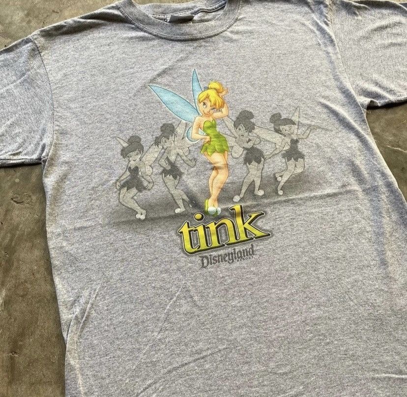 Disney Vtg 2000s Tinker Bell Tee – Disney Y2K Fairycore Size US M / EU 48-50 / 2 - 3 Thumbnail