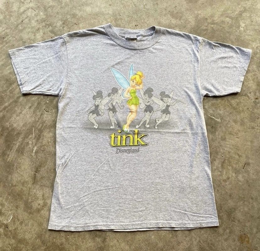 Disney Vtg 2000s Tinker Bell Tee – Disney Y2K Fairycore Size US M / EU 48-50 / 2 - 1 Thumbnail