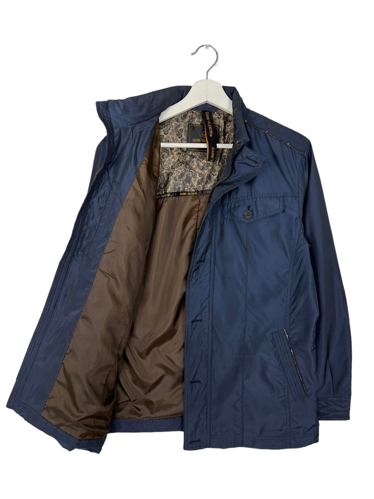 Valentino 🔥 GIANNI VALENTINO NYLON CHORE BUTTON JACKET Size US M / EU 48-50 / 2 - 6 Thumbnail