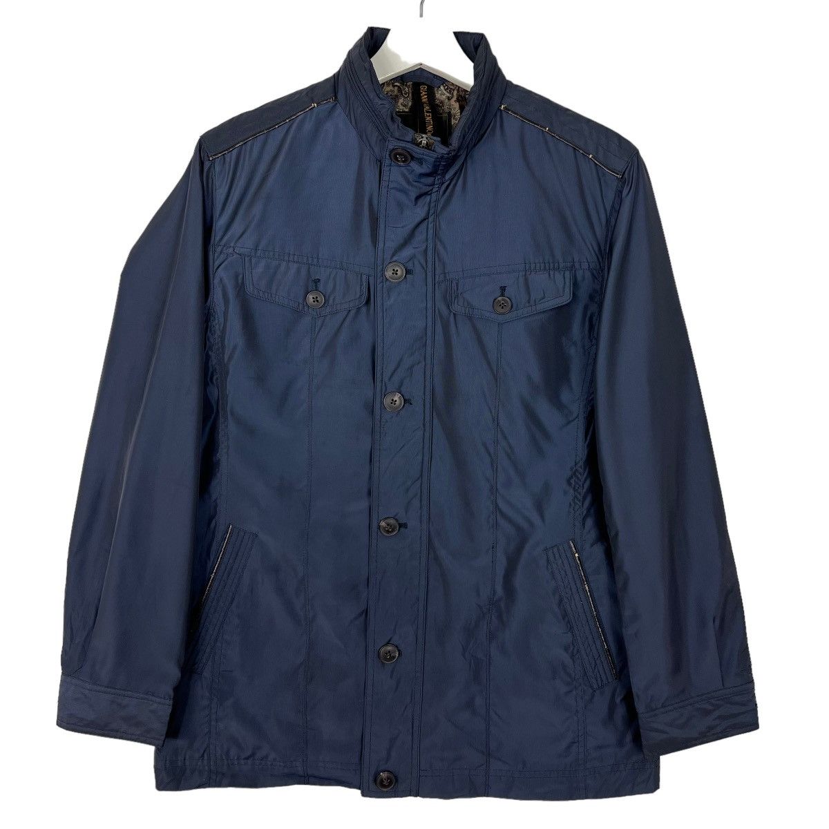 Valentino 🔥 GIANNI VALENTINO NYLON CHORE BUTTON JACKET Size US M / EU 48-50 / 2 - 1 Thumbnail