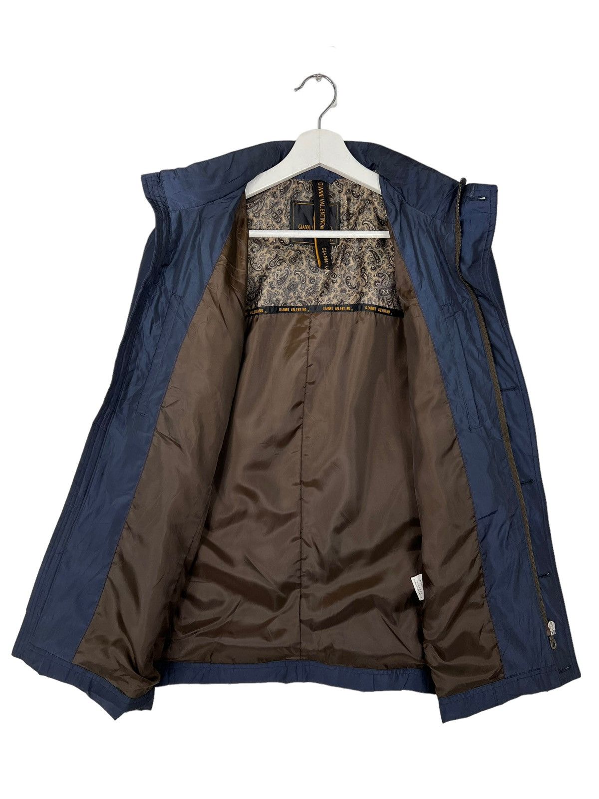 Valentino 🔥 GIANNI VALENTINO NYLON CHORE BUTTON JACKET Size US M / EU 48-50 / 2 - 7 Thumbnail
