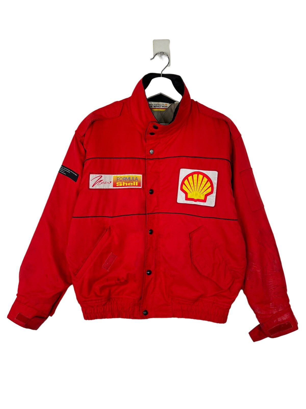 All Sport 🔥 RARE SHELL FERRARI RACING TEAM FORMULA 1 STAFF SERVICE Size US L / EU 52-54 / 3 - 5 Thumbnail
