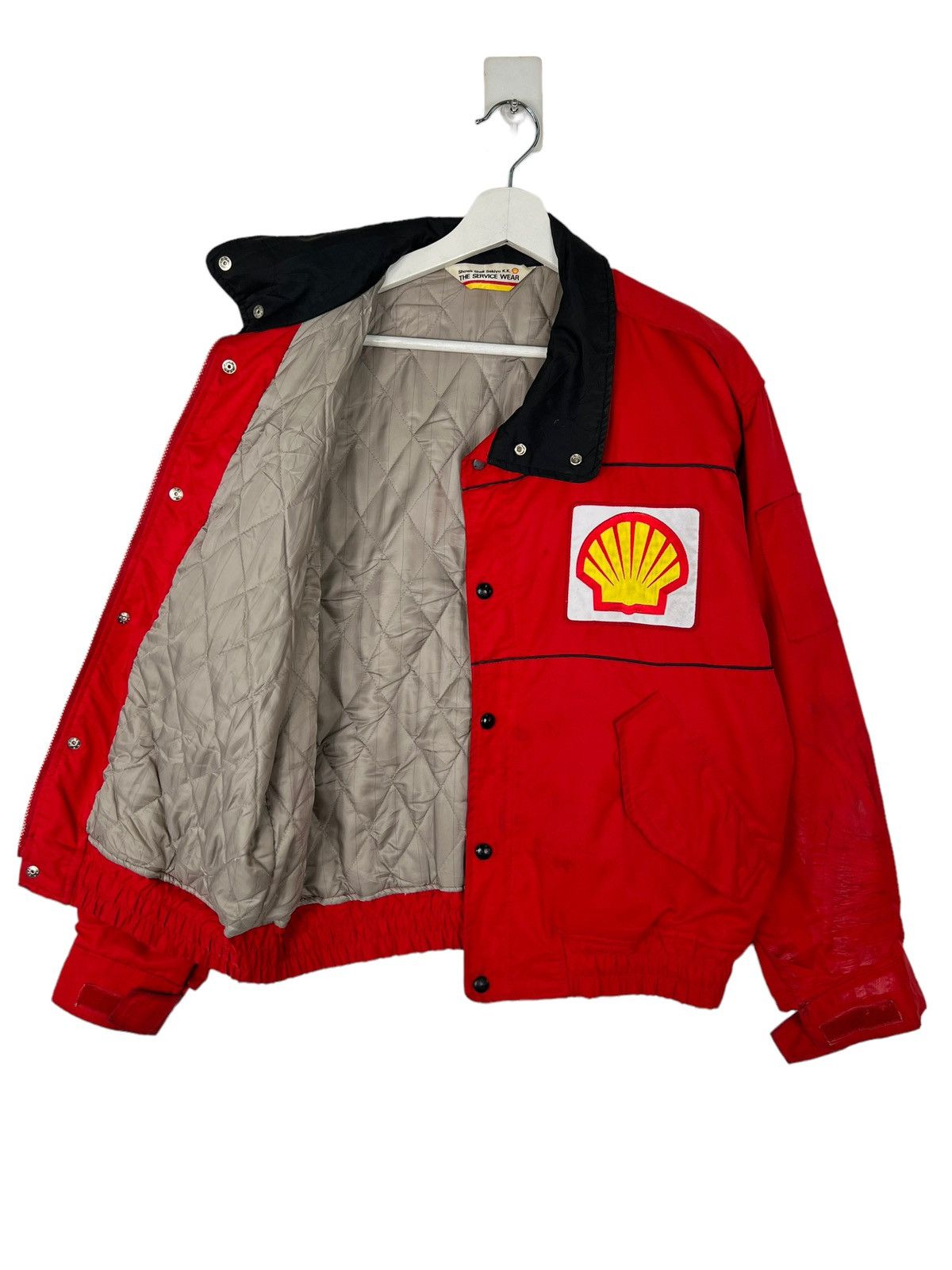 All Sport 🔥 RARE SHELL FERRARI RACING TEAM FORMULA 1 STAFF SERVICE Size US L / EU 52-54 / 3 - 6 Thumbnail