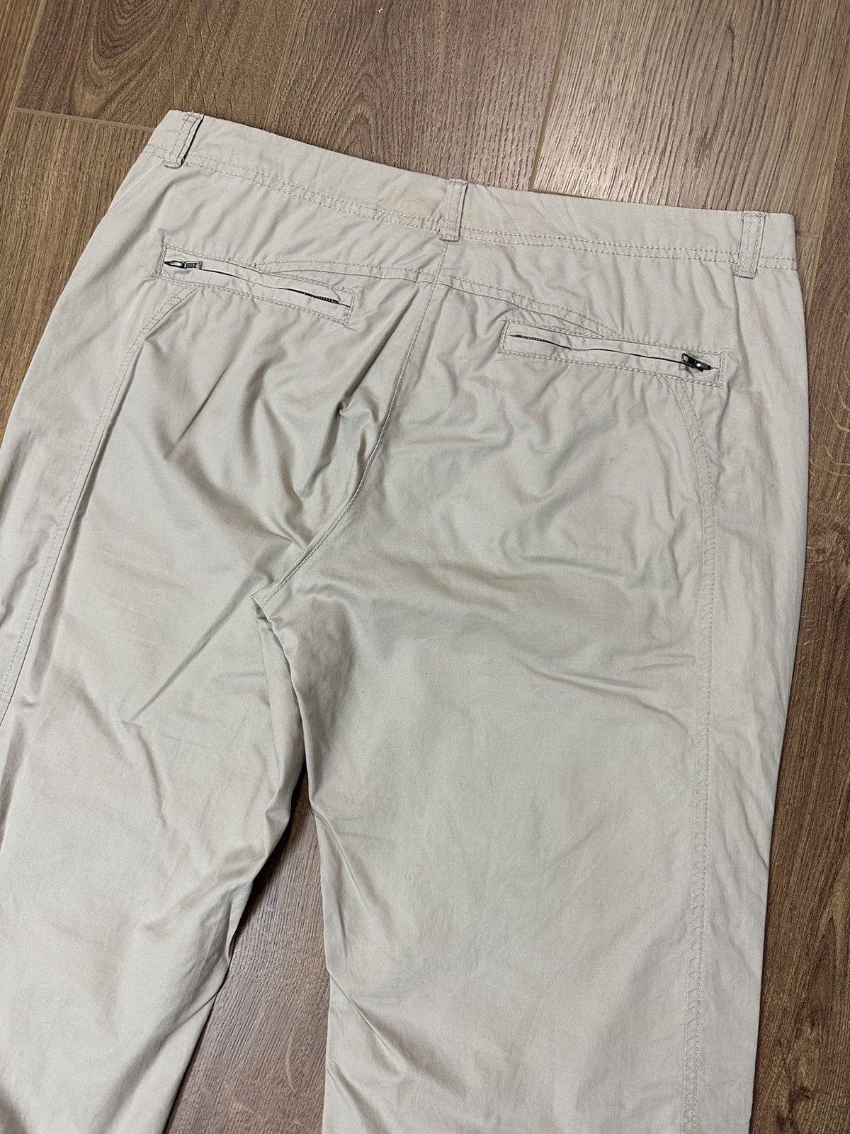 Japanese Brand × Vintage Vintage Embroidered Beige Cotton Casual Pants Size US 32 / EU 48 - 10 Thumbnail