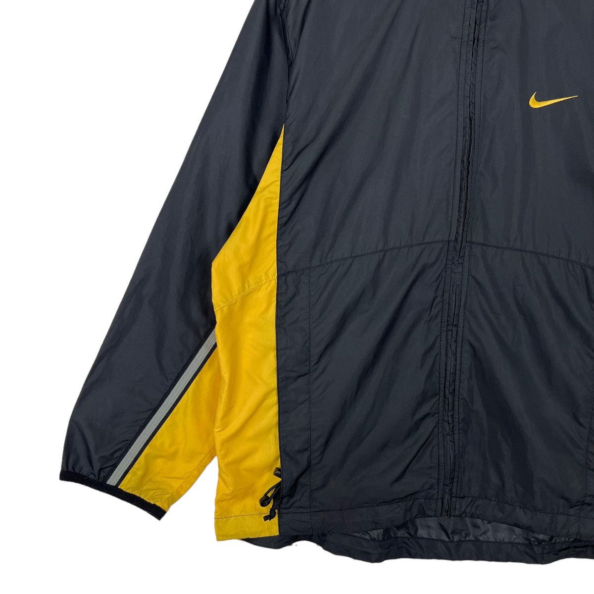 Nike × Vintage 🔥 VINTAGE NIKE YELLOW BLACK LIGHT JACKET Size US L / EU 52-54 / 3 - 2 Thumbnail