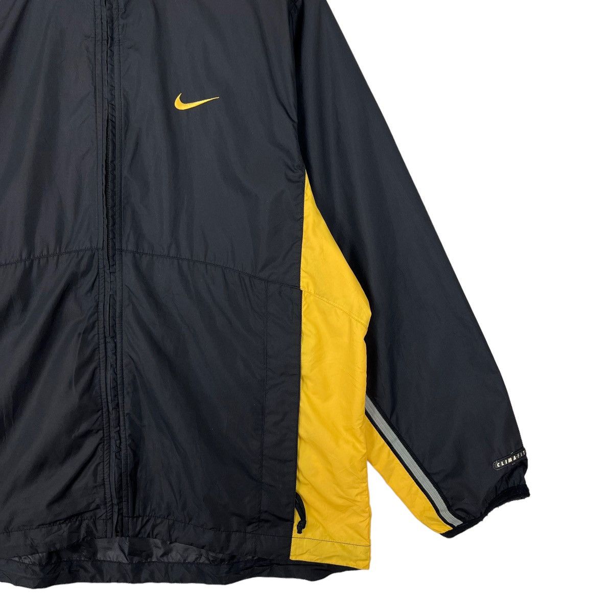 Nike × Vintage 🔥 VINTAGE NIKE YELLOW BLACK LIGHT JACKET Size US L / EU 52-54 / 3 - 4 Thumbnail