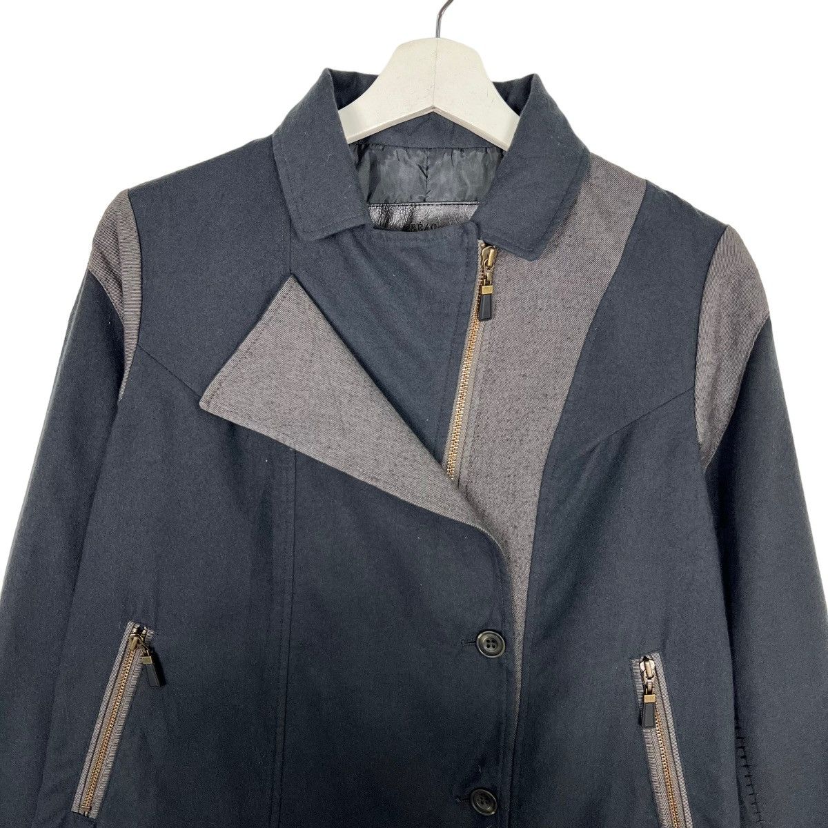 Designer 🔥 AW2008 REAC MAGNOLIA LAYERED JACKET Size US M / EU 48-50 / 2 - 3 Thumbnail