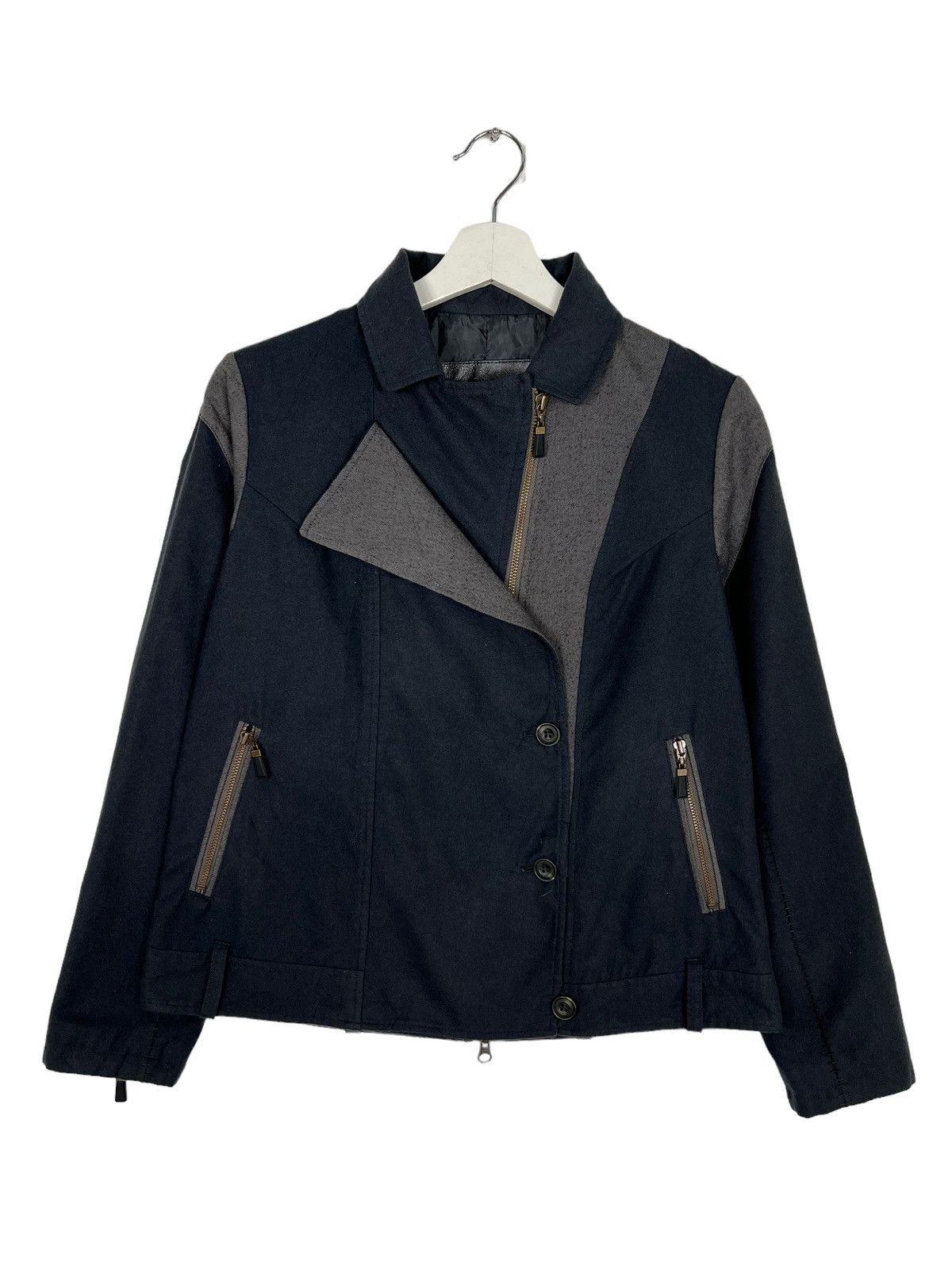 Designer 🔥 AW2008 REAC MAGNOLIA LAYERED JACKET Size US M / EU 48-50 / 2 - 5 Thumbnail
