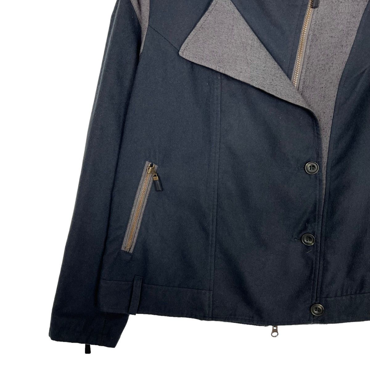 Designer 🔥 AW2008 REAC MAGNOLIA LAYERED JACKET Size US M / EU 48-50 / 2 - 2 Thumbnail