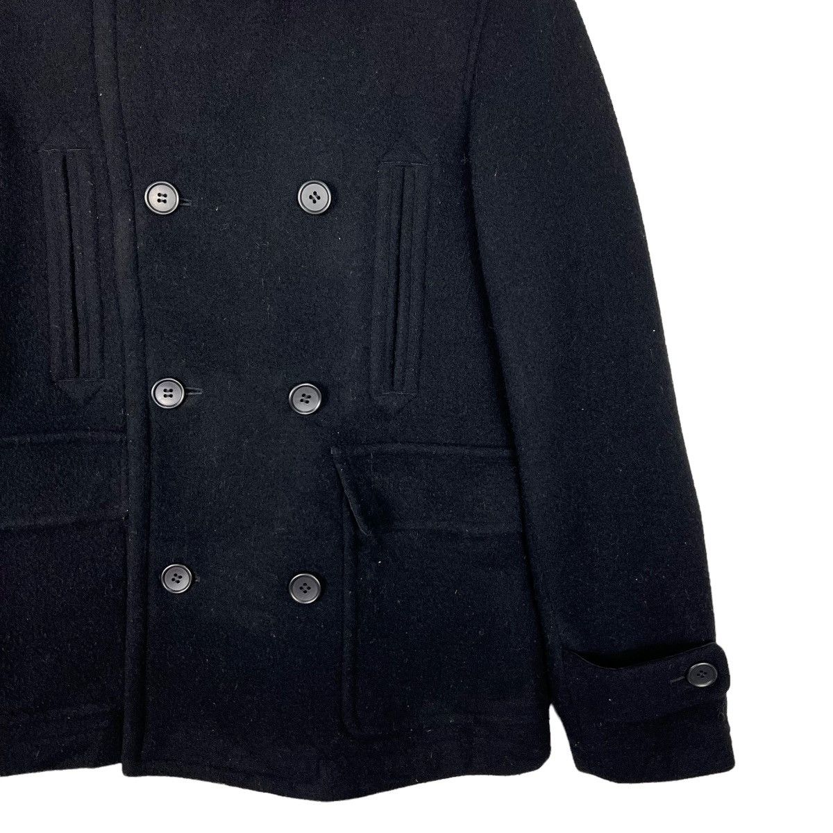 Japanese Brand 🔥 SAMPLE ISTL DOUBLE BREAST WOOL JACKET MADE IN JAPAN Size US M / EU 48-50 / 2 - 4 Thumbnail
