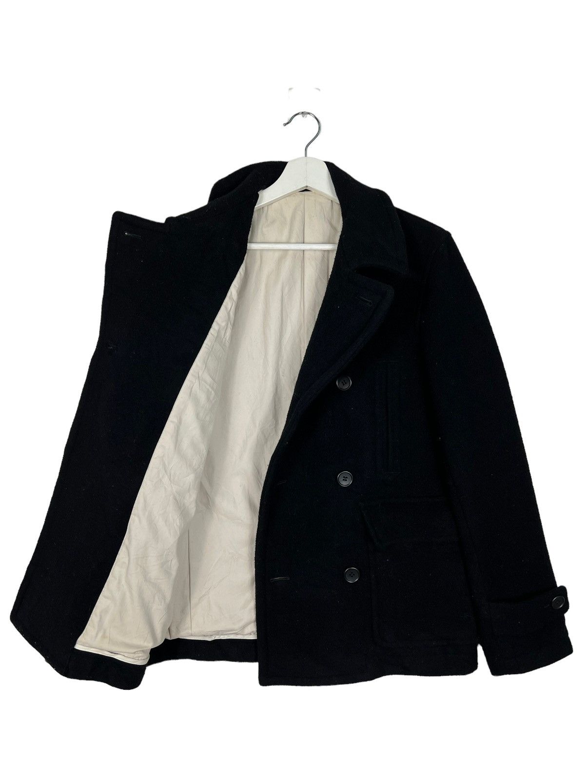 Japanese Brand 🔥 SAMPLE ISTL DOUBLE BREAST WOOL JACKET MADE IN JAPAN Size US M / EU 48-50 / 2 - 6 Thumbnail
