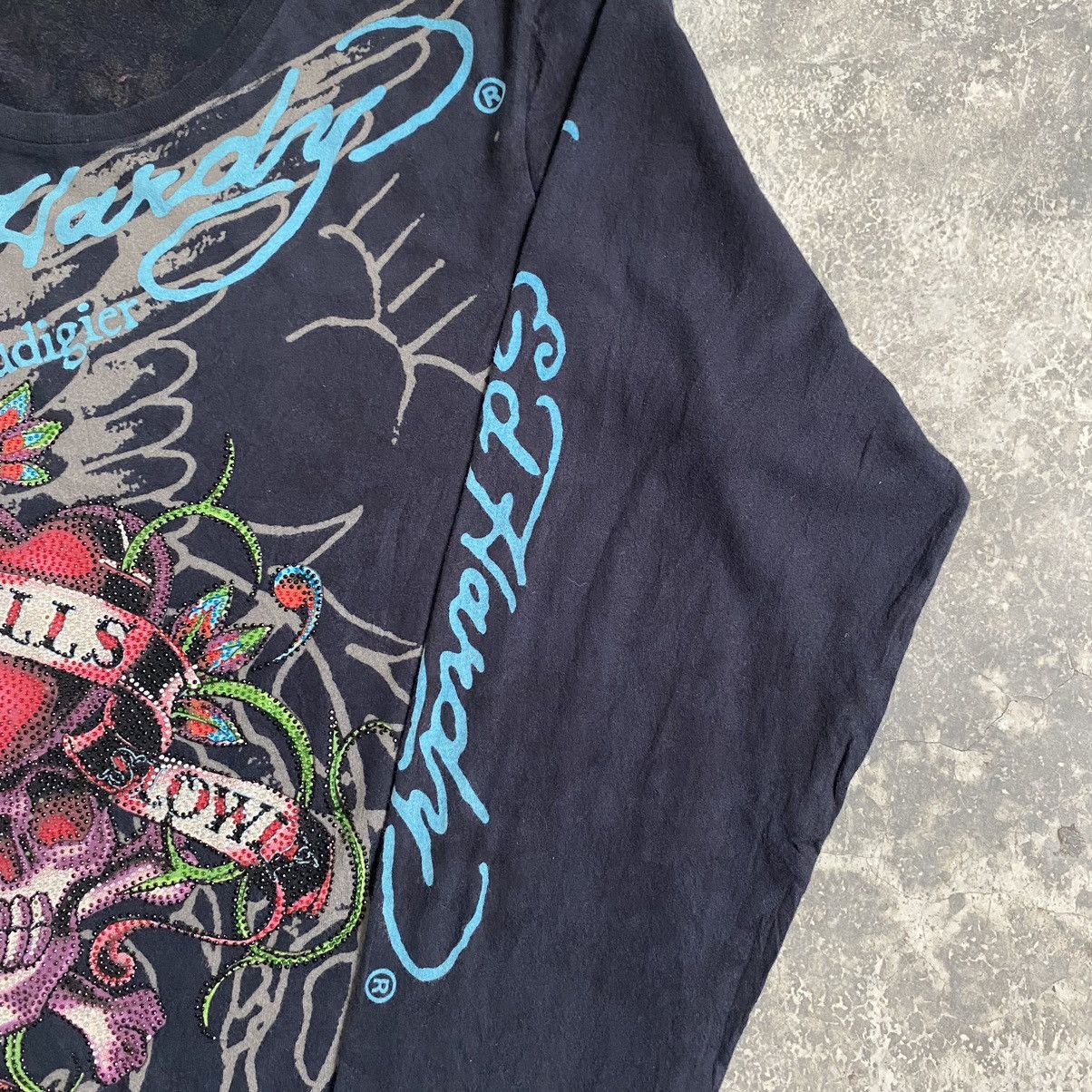 Christian Audigier Y2K Ed Hardy By Christian Audigier Tattoo T-Shirt Size US XXL / EU 58 / 5 - 8 Thumbnail