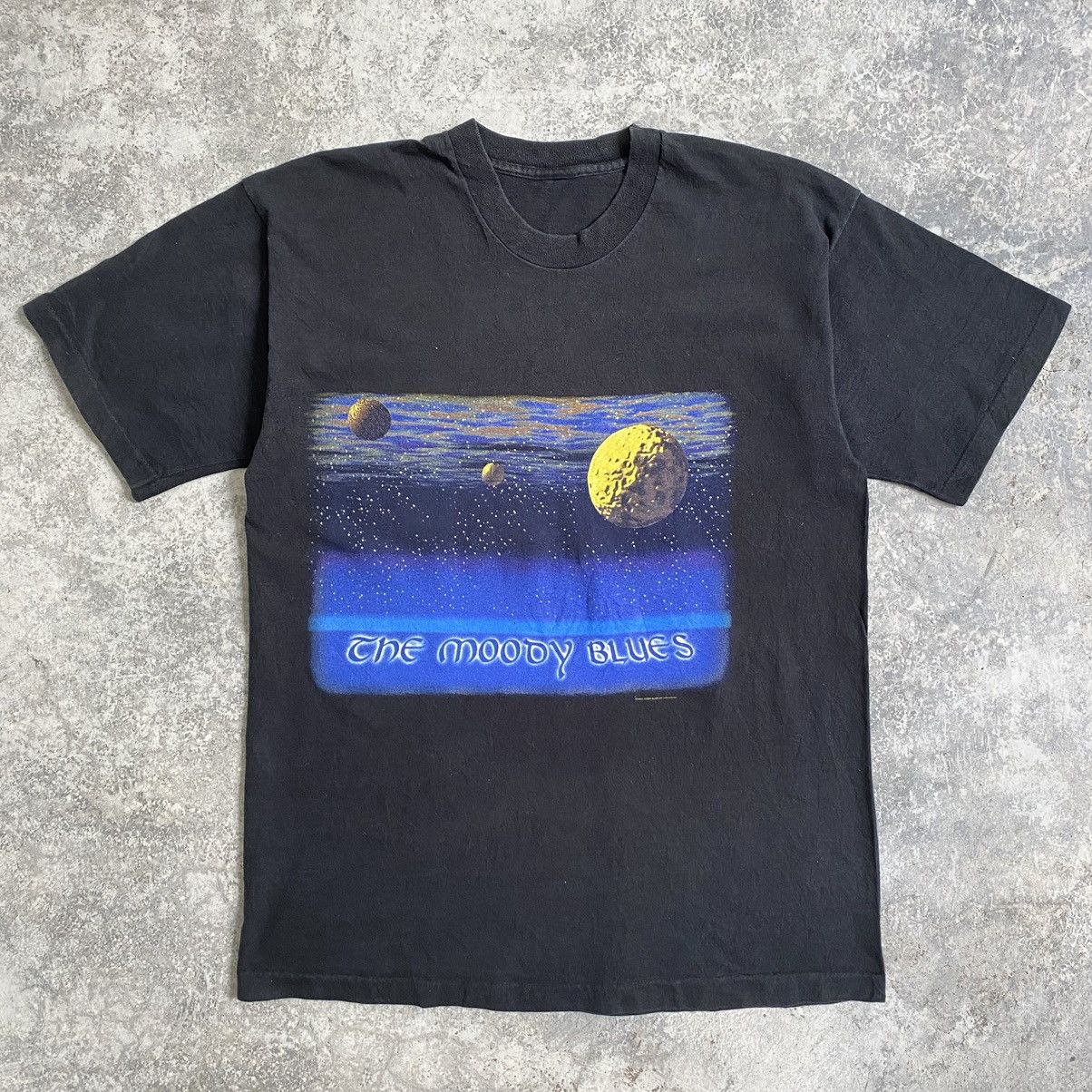 Band Tees Vintage 1998 The Moody Blues Rock Band T-Shirt Size US L / EU 52-54 / 3 - 1 Thumbnail