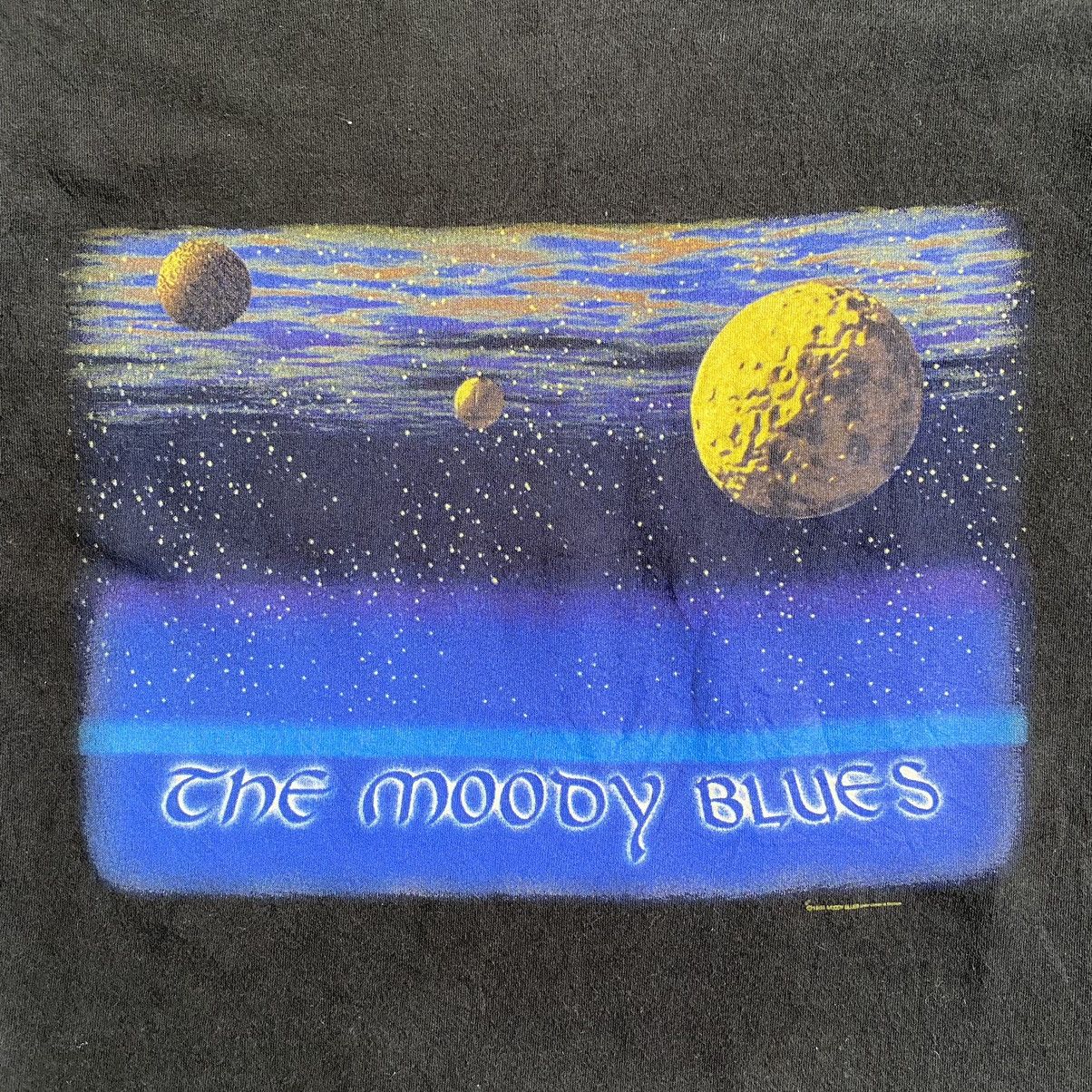 Band Tees Vintage 1998 The Moody Blues Rock Band T-Shirt Size US L / EU 52-54 / 3 - 3 Thumbnail