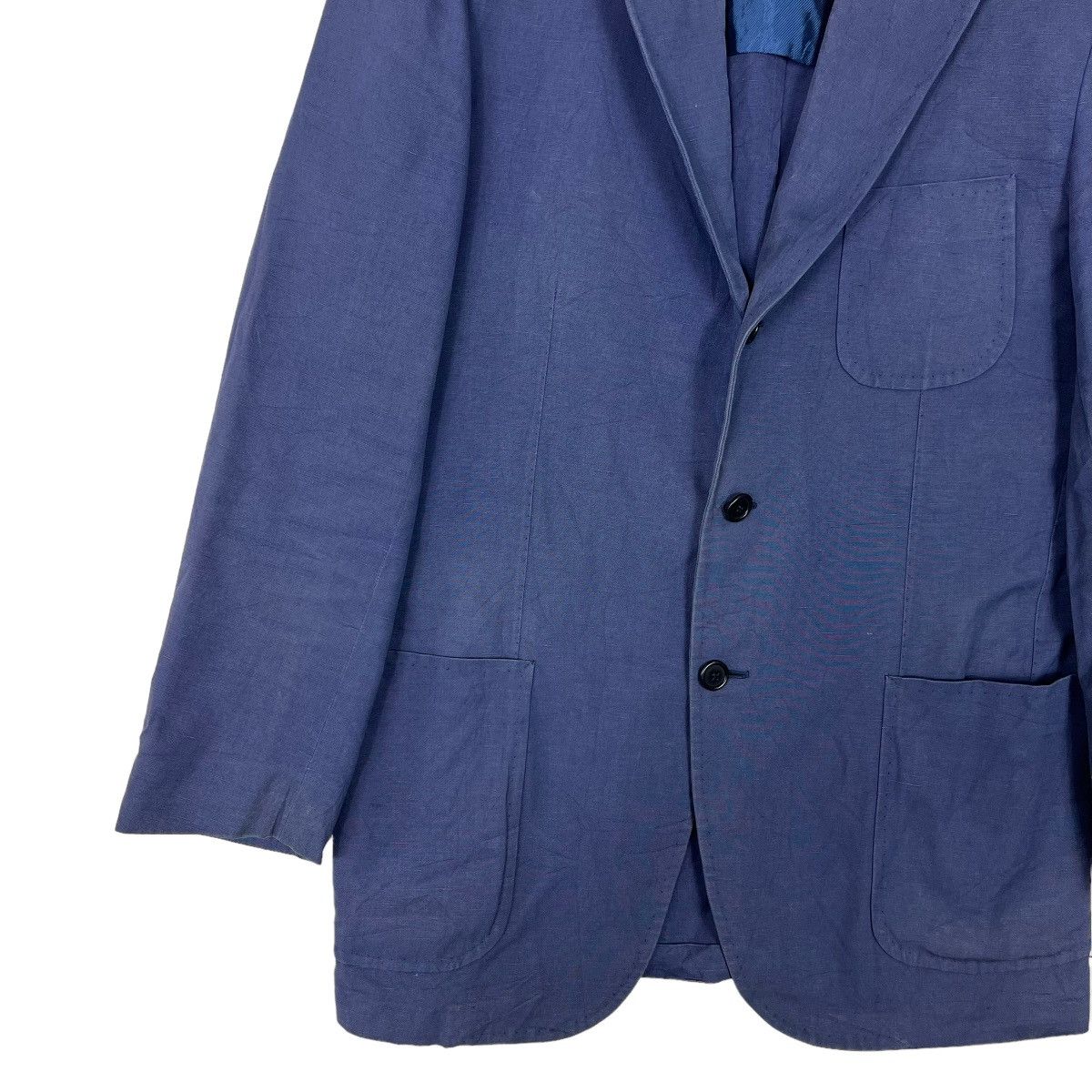 Luigi Borrelli 🔥 LUIGI BORRELLI TAILORED BLAZER Size US M / EU 48-50 / 2 - 2 Thumbnail