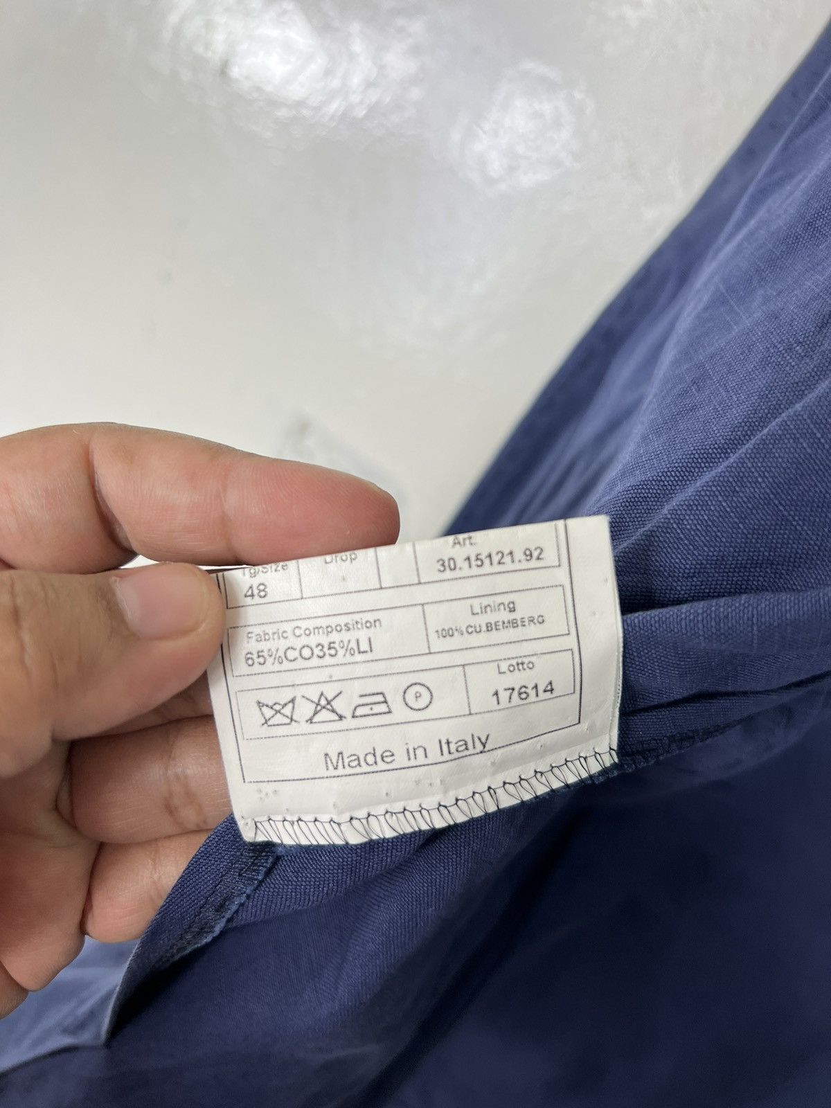 Luigi Borrelli 🔥 LUIGI BORRELLI TAILORED BLAZER Size US M / EU 48-50 / 2 - 12 Thumbnail