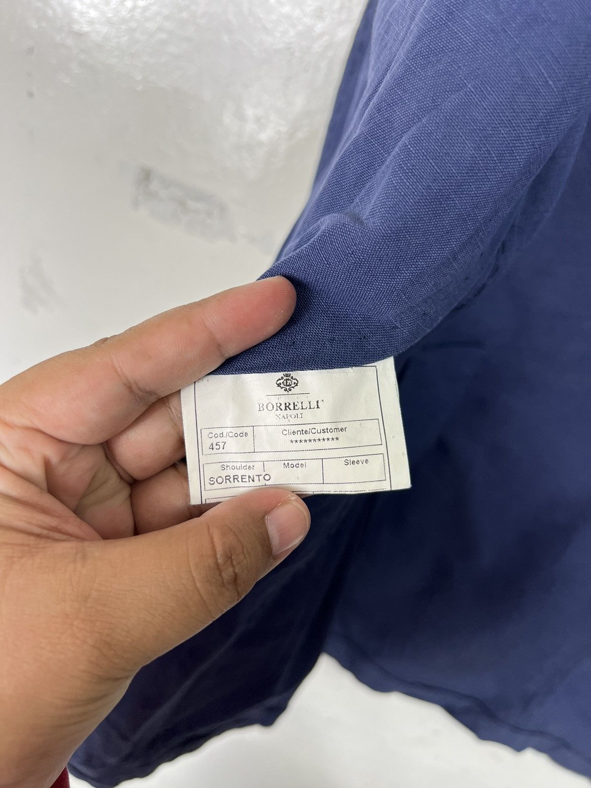 Luigi Borrelli 🔥 LUIGI BORRELLI TAILORED BLAZER Size US M / EU 48-50 / 2 - 11 Thumbnail