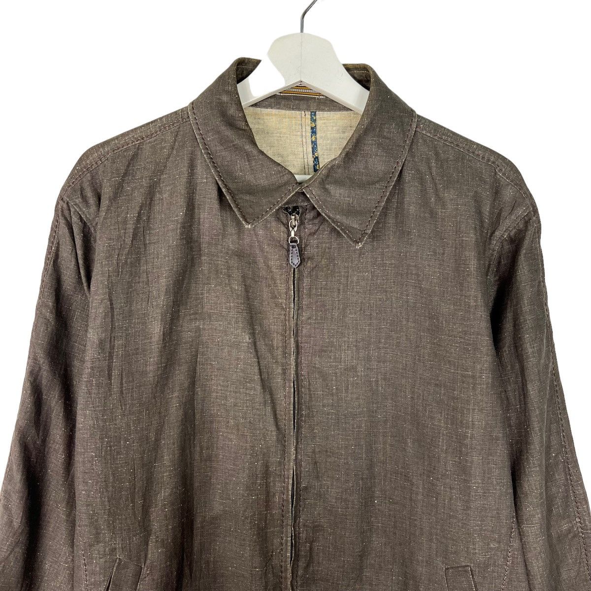 Alexander Julian 🔥 ALEXANDER JULIAN BROWN JACKET Size US L / EU 52-54 / 3 - 3 Thumbnail