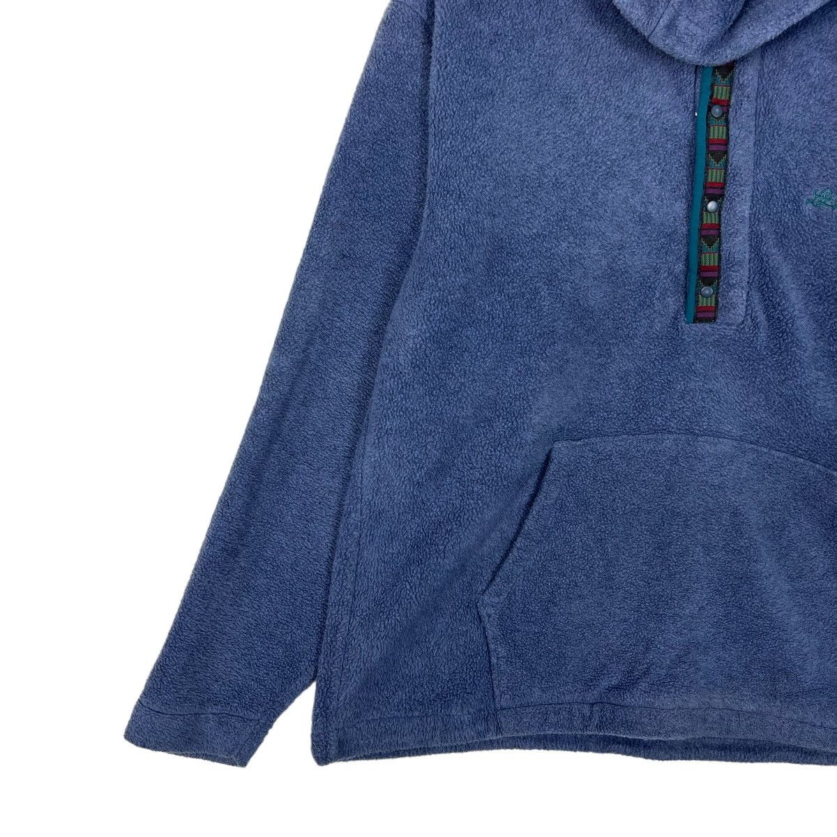 L.L. Bean 🔥 VINTAGE 90s LL BEAN ANORAK FLEECE HOODIE MADE IN USA Size US M / EU 48-50 / 2 - 2 Thumbnail