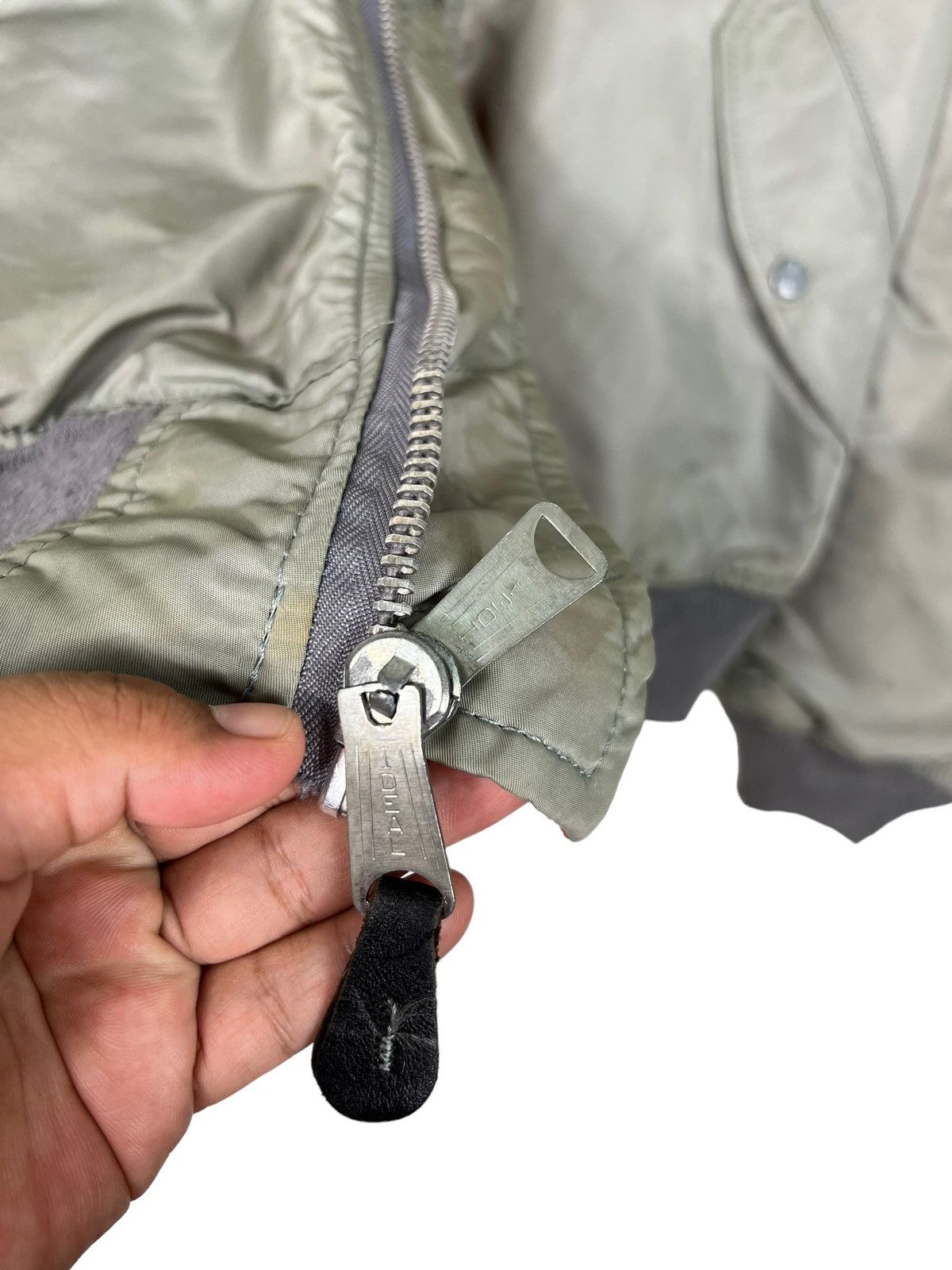 Alpha Industries 🔥 VINTAGE RIOT ALPHA BOMBER JACKET Size US L / EU 52-54 / 3 - 10 Thumbnail