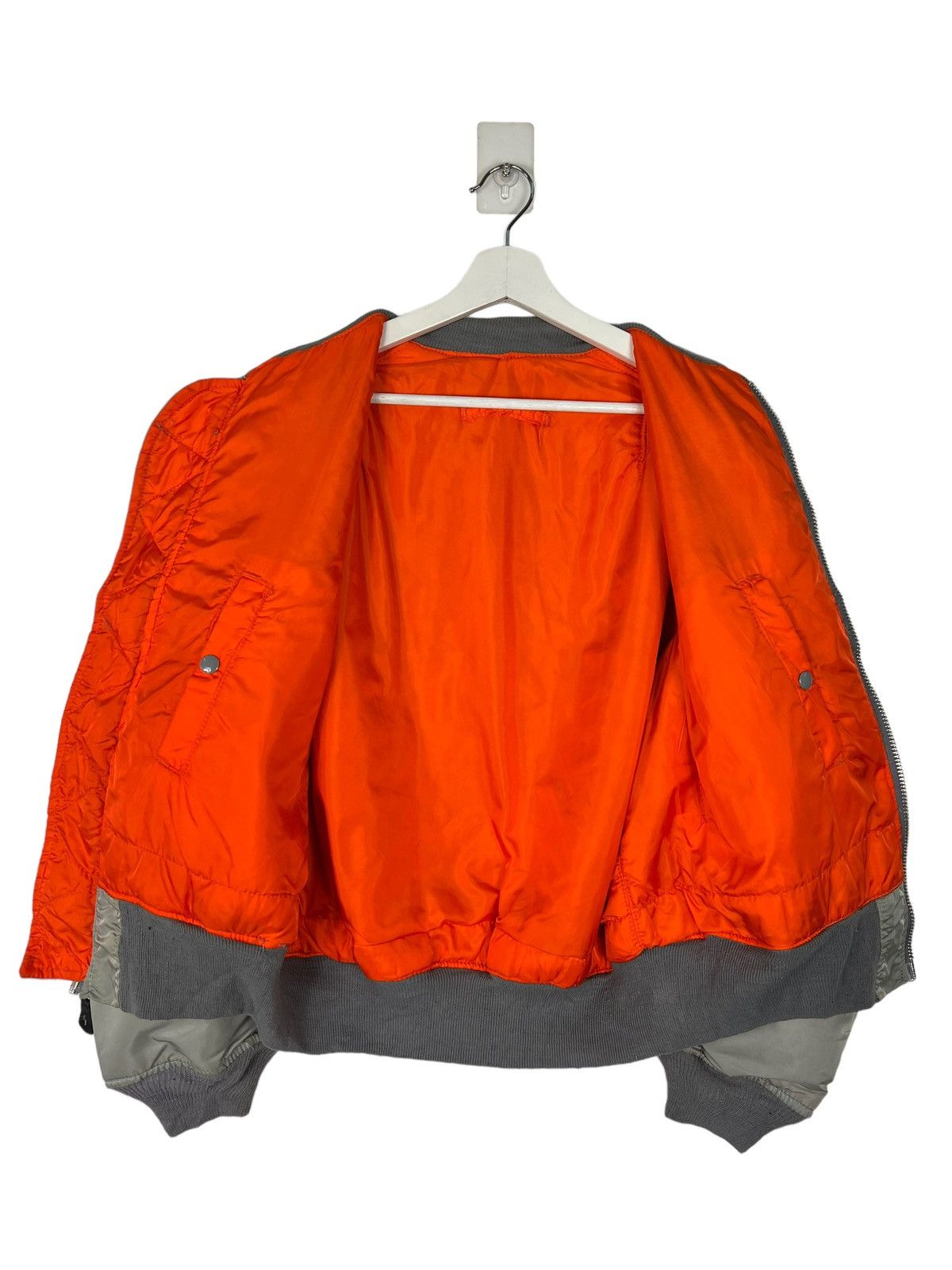 Alpha Industries 🔥 VINTAGE RIOT ALPHA BOMBER JACKET Size US L / EU 52-54 / 3 - 8 Thumbnail