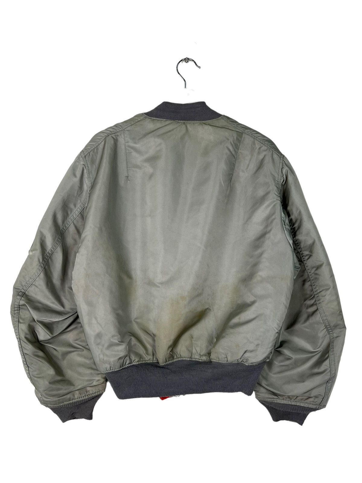 Alpha Industries 🔥 VINTAGE RIOT ALPHA BOMBER JACKET Size US L / EU 52-54 / 3 - 9 Thumbnail