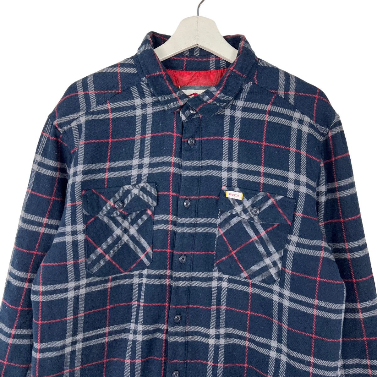 RVCA 🔥 RVCA PLAID CHECK SHIRT STYLE JACKET Size US M / EU 48-50 / 2 - 3 Thumbnail