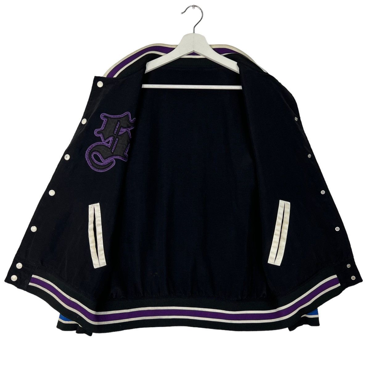 Japanese Brand 🔥 ILLS REVERSIBLE BOMBER JACKET Size US S / EU 44-46 / 1 - 8 Thumbnail