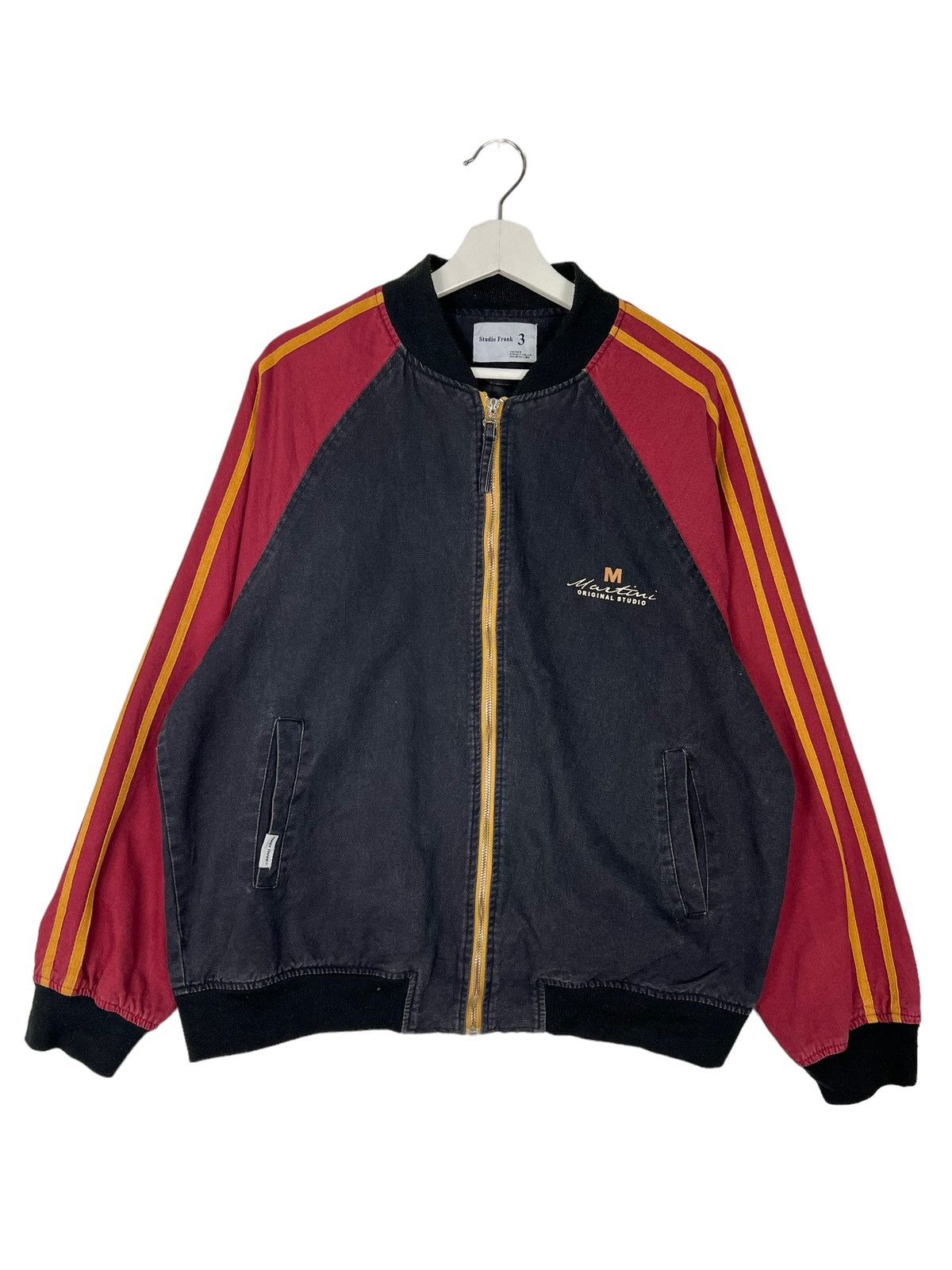Japanese Brand 🔥 FRANK STUDIO BOMBER JACKET Size US L / EU 52-54 / 3 - 6 Thumbnail
