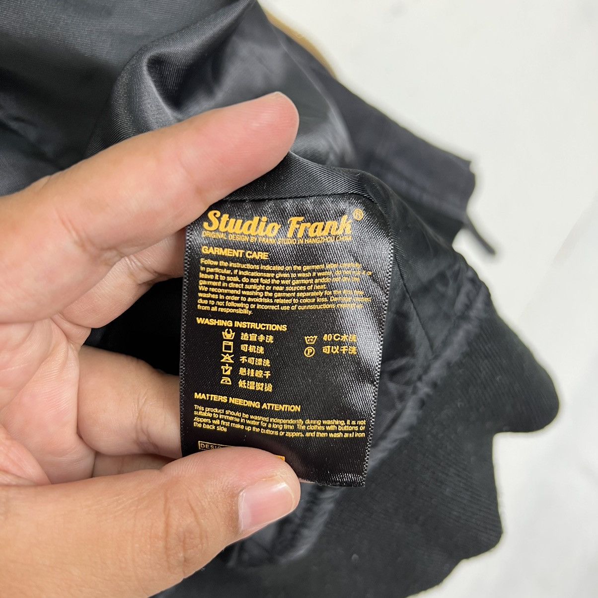 Japanese Brand 🔥 FRANK STUDIO BOMBER JACKET Size US L / EU 52-54 / 3 - 12 Thumbnail