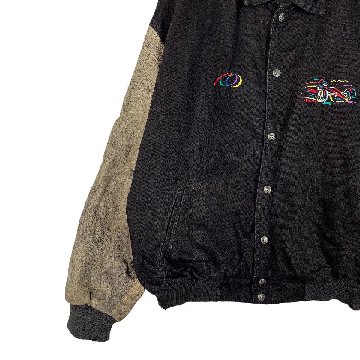 Formula 1 🔥 VINTAGE FORMULA 1 VARSITY BOMBER JACKET Size US XXL / EU 58 / 5 - 3 Thumbnail
