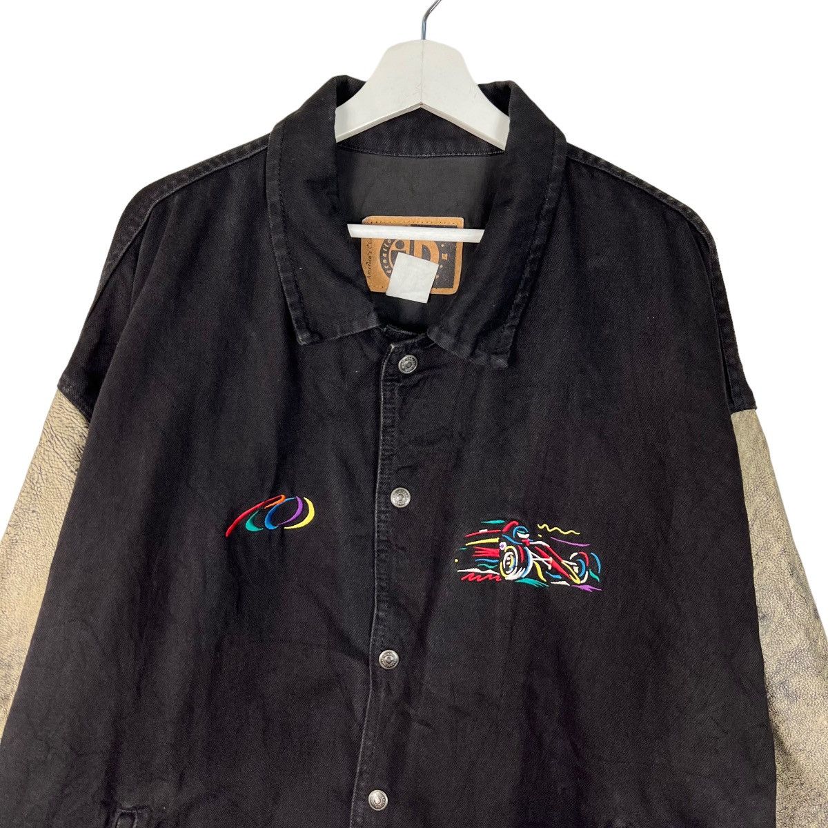 Formula 1 🔥 VINTAGE FORMULA 1 VARSITY BOMBER JACKET Size US XXL / EU 58 / 5 - 4 Thumbnail