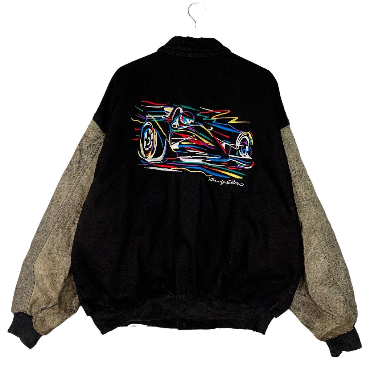 Formula 1 🔥 VINTAGE FORMULA 1 VARSITY BOMBER JACKET Size US XXL / EU 58 / 5 - 2 Thumbnail