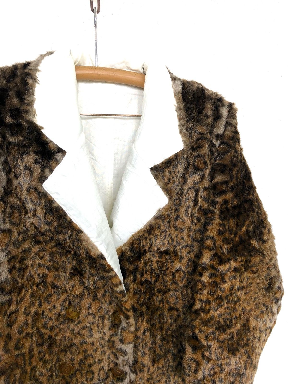 Andreluciano HEAT🔥Vtg 80s 🐆 Skin Mink Fur Coat Like Fendi Size US L / EU 52-54 / 3 - 5 Thumbnail