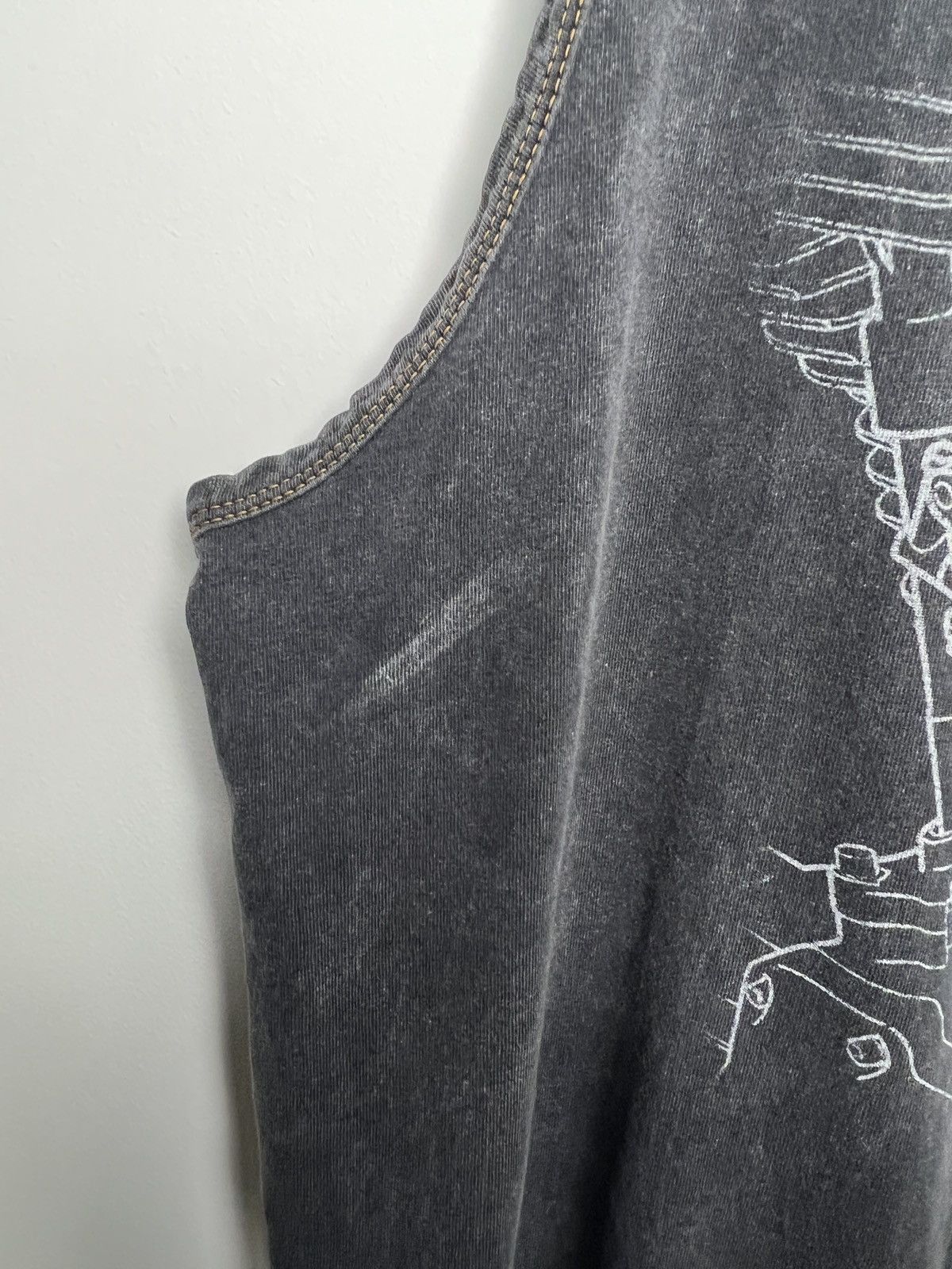 Harley Davidson harley davidson washed tank top vintage l-xl Size US L / EU 52-54 / 3 - 6 Thumbnail