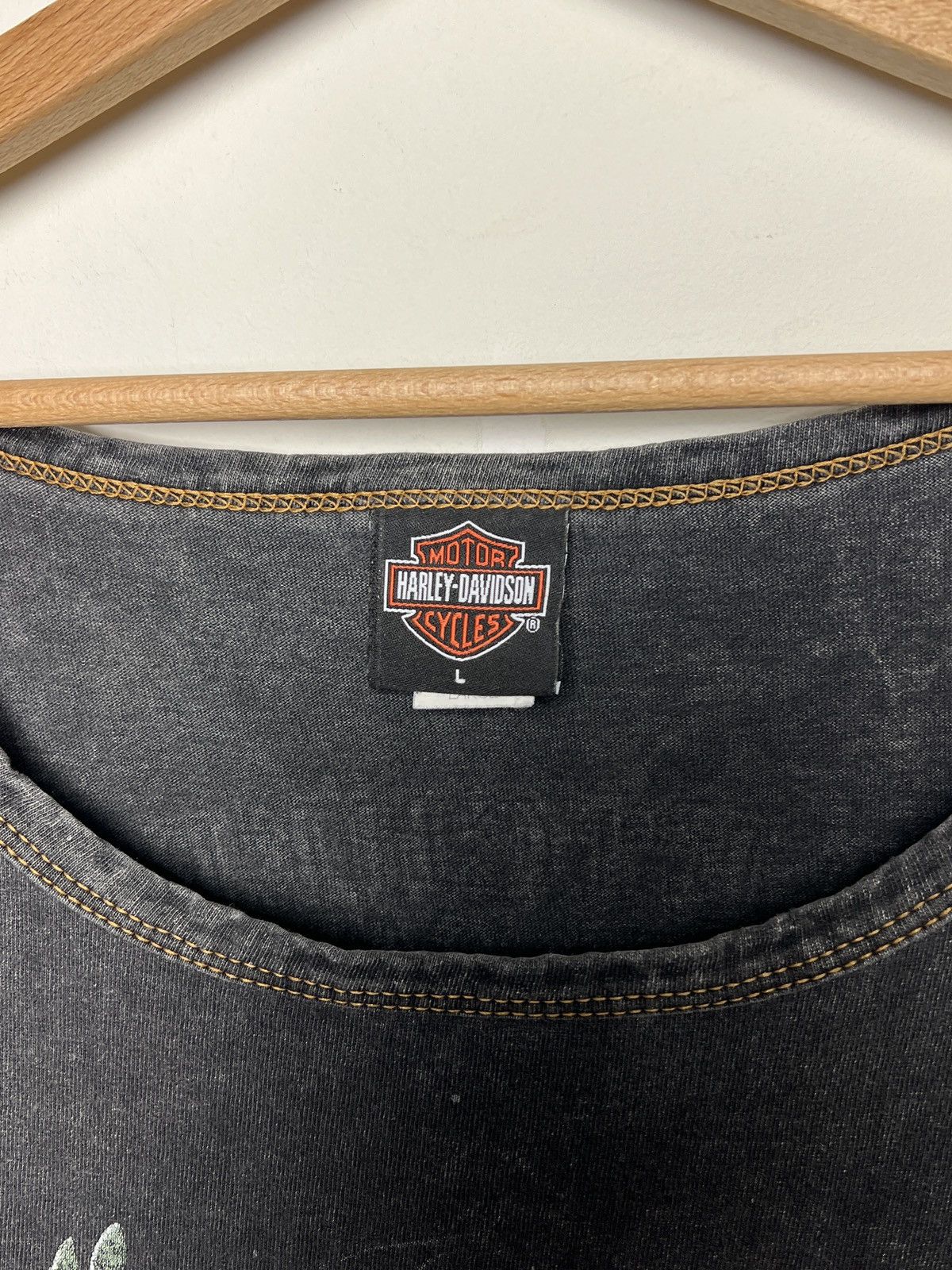 Harley Davidson harley davidson washed tank top vintage l-xl Size US L / EU 52-54 / 3 - 2 Thumbnail
