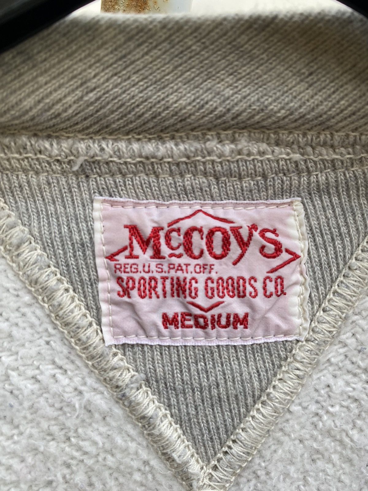 The Real McCoy's Vintage 2 Tone McCoys Pocket Distressed Hooded Size US M / EU 48-50 / 2 - 3 Thumbnail