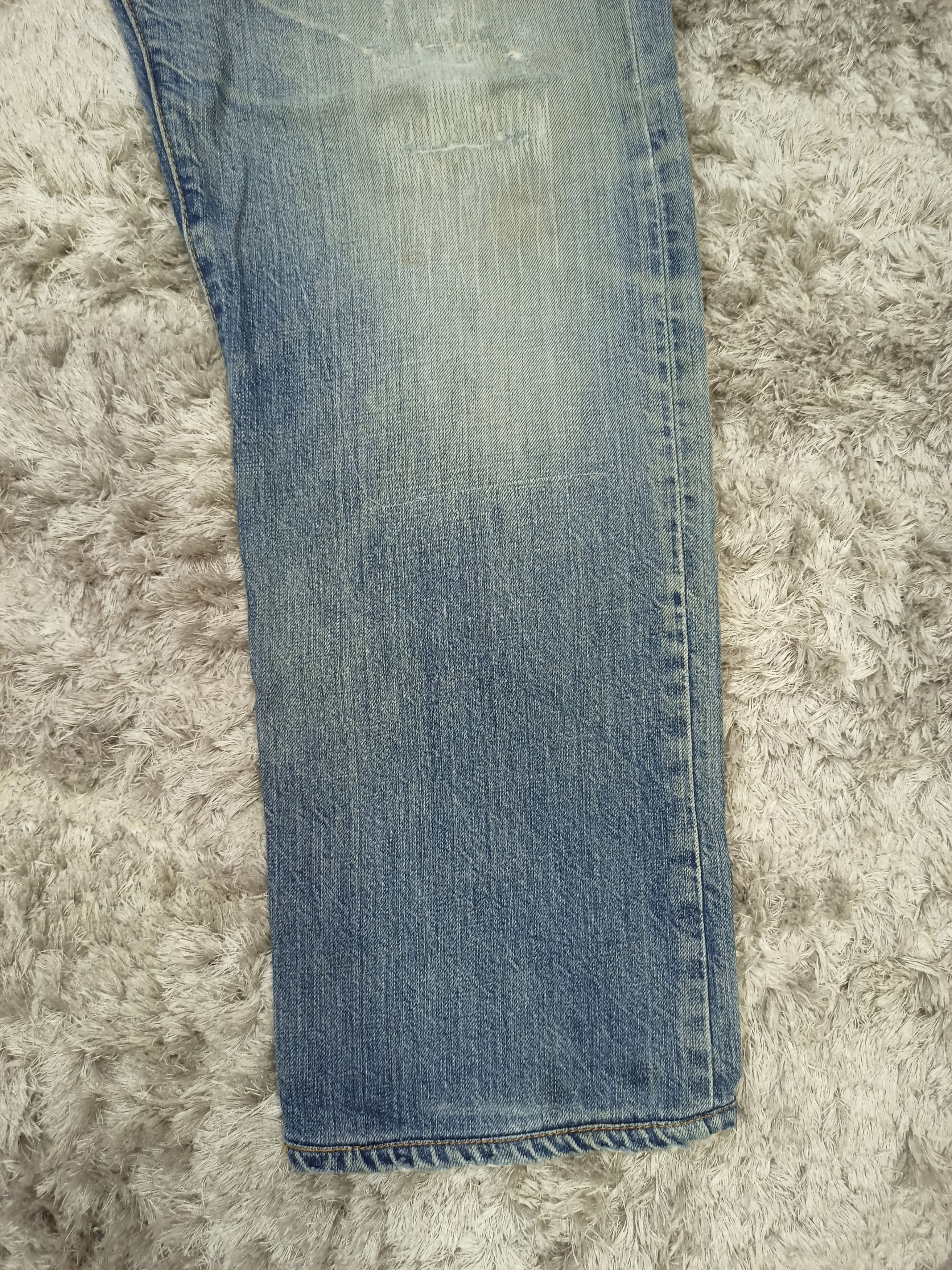 Levi's Vintage Clothing Vintage Levi's 501 Repaired Distressed Jeans Size US 36 / EU 52 - 3 Thumbnail