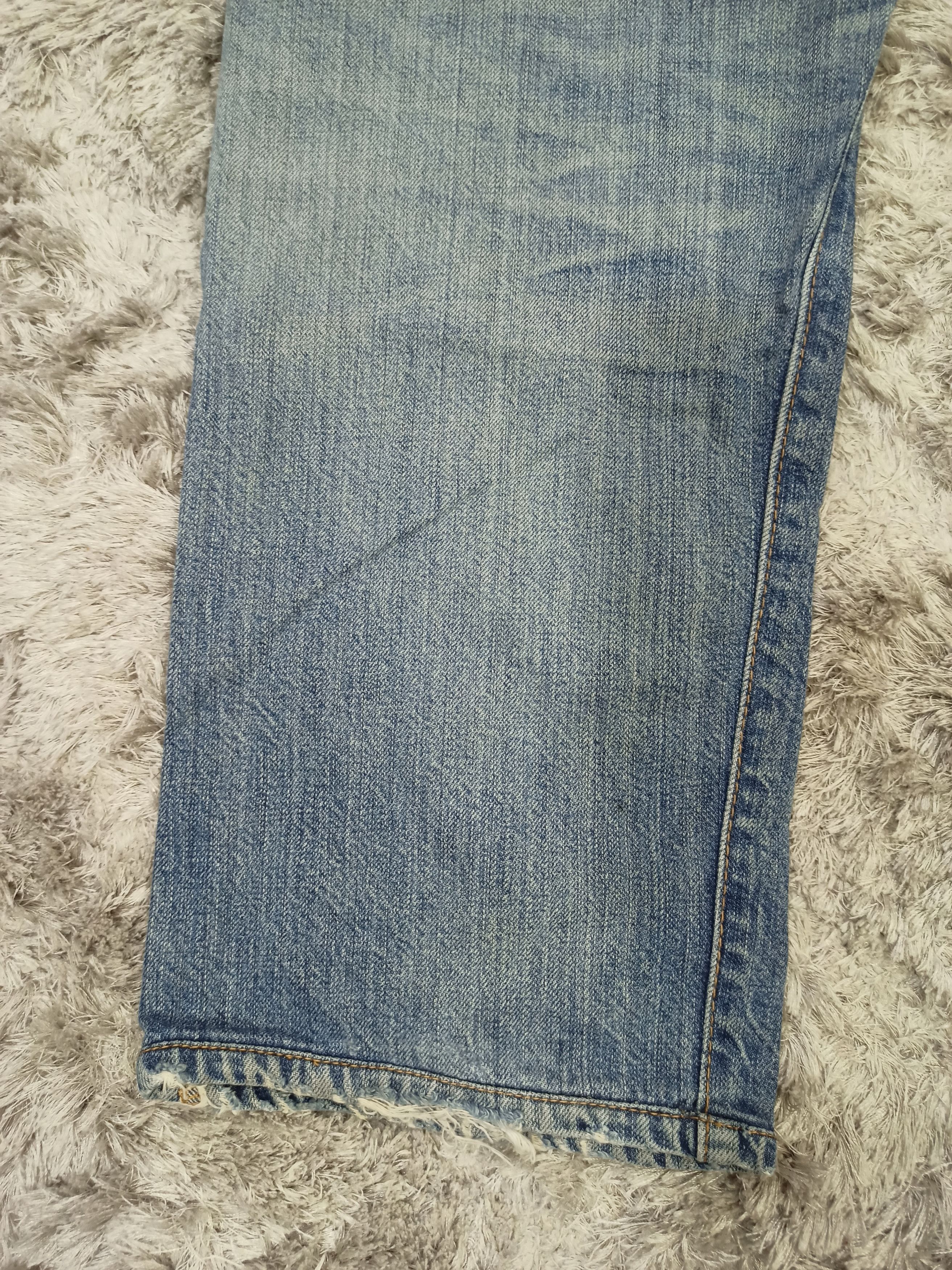 Levi's Vintage Clothing Vintage Levi's 501 Repaired Distressed Jeans Size US 36 / EU 52 - 12 Thumbnail