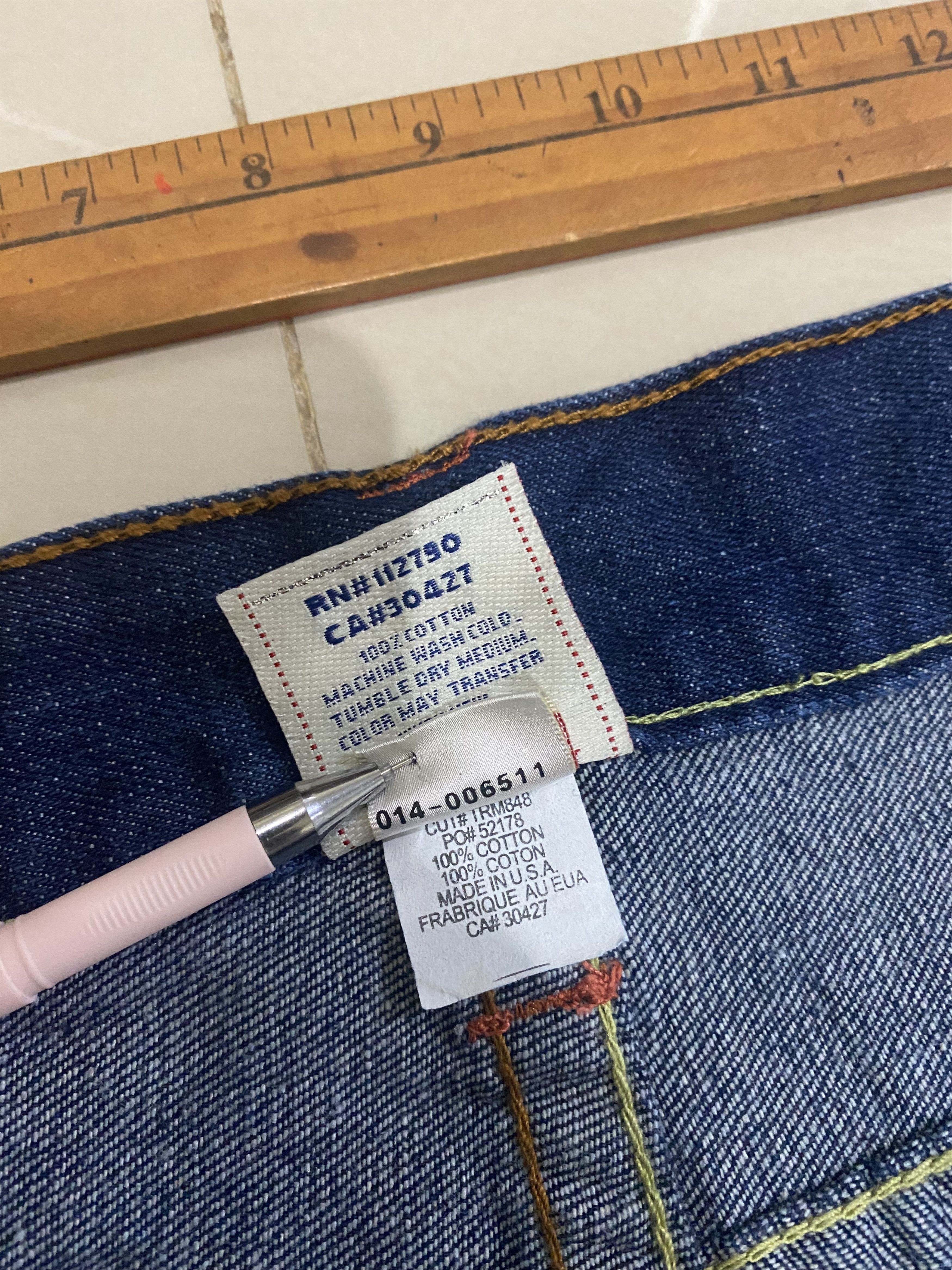 True Religion True Religion Jeans Embroidery Tiger Logo Size US 34 / EU 50 - 10 Thumbnail
