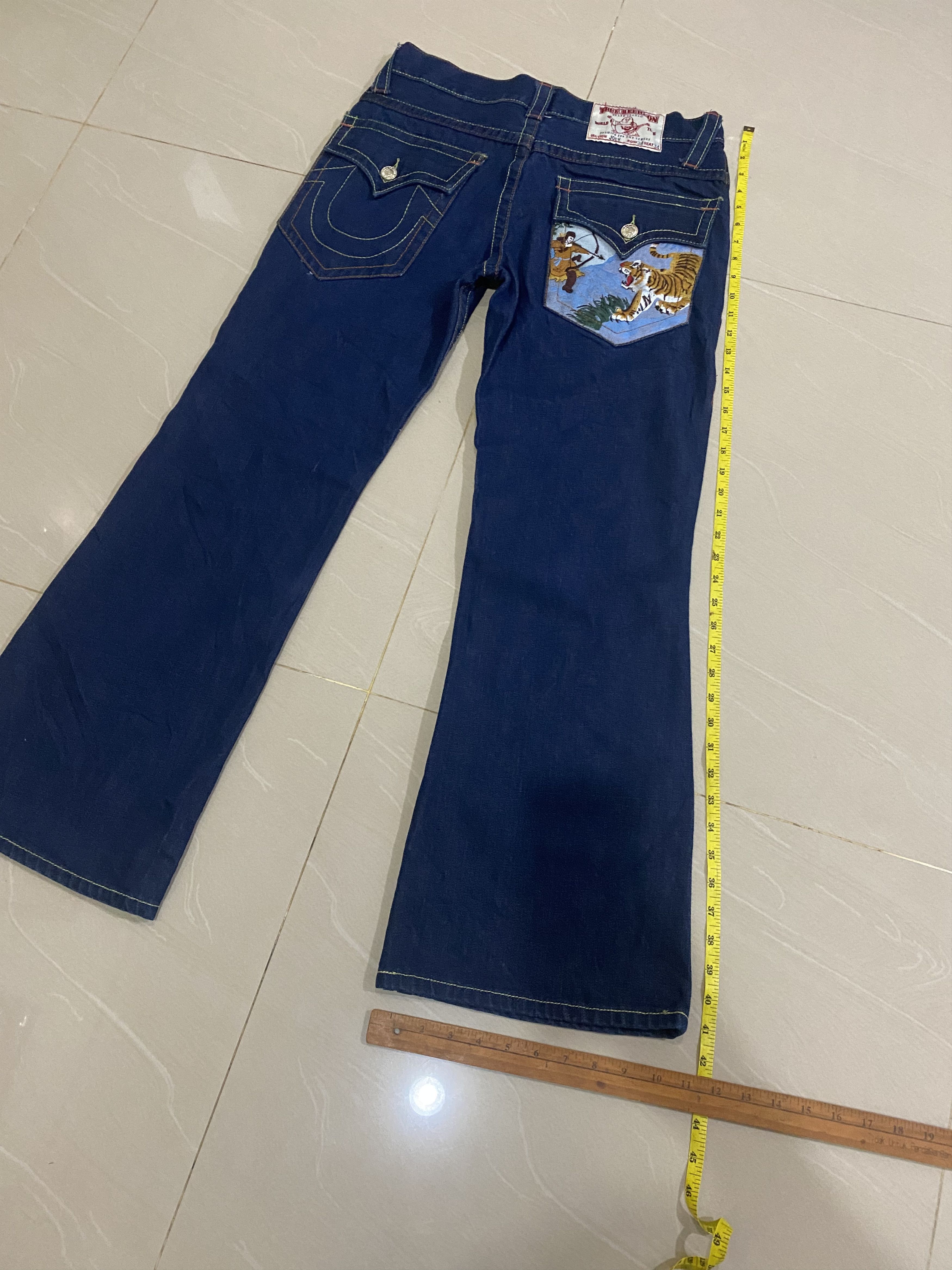 True Religion True Religion Jeans Embroidery Tiger Logo Size US 34 / EU 50 - 9 Thumbnail