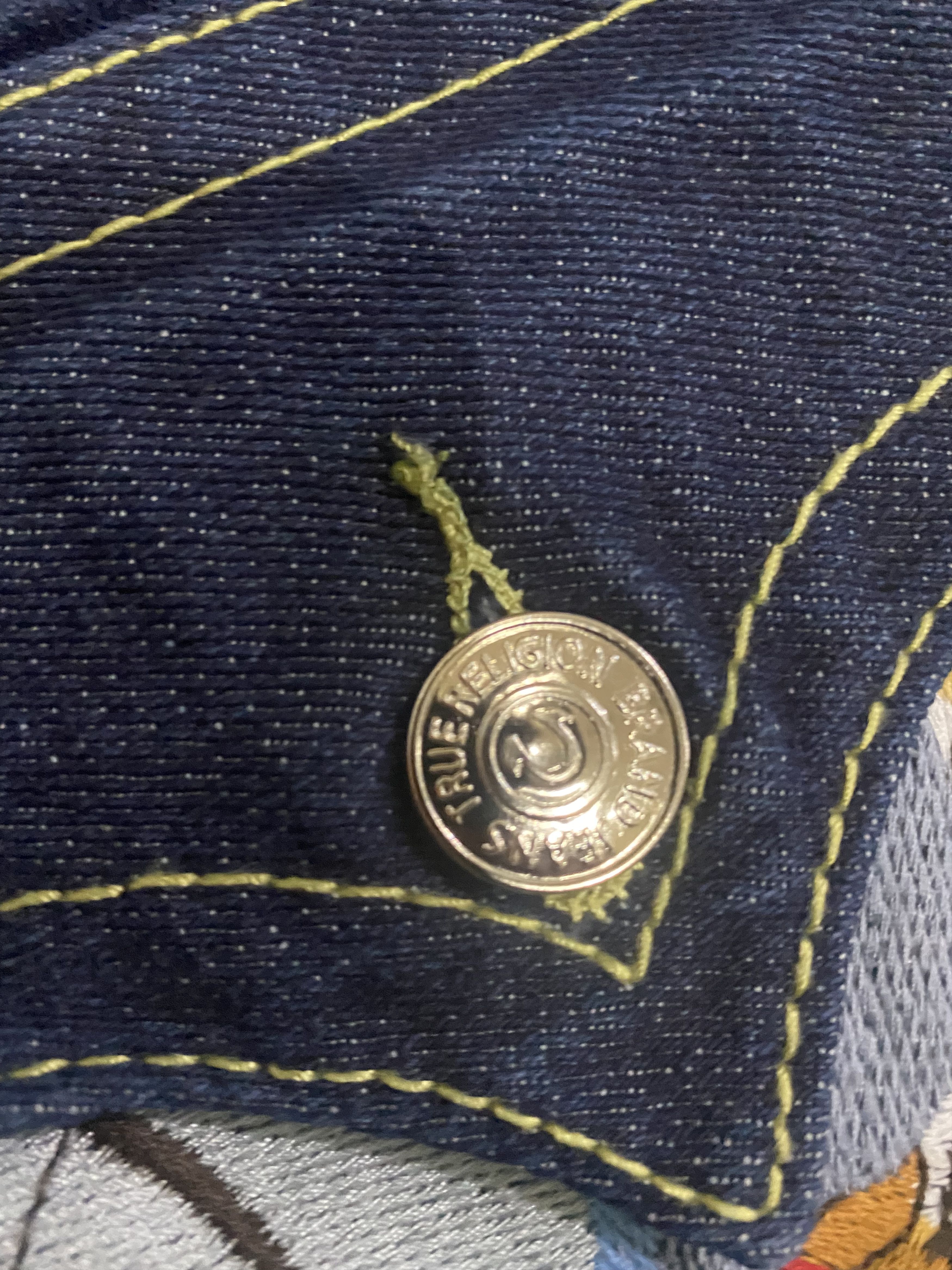 True Religion True Religion Jeans Embroidery Tiger Logo Size US 34 / EU 50 - 4 Thumbnail