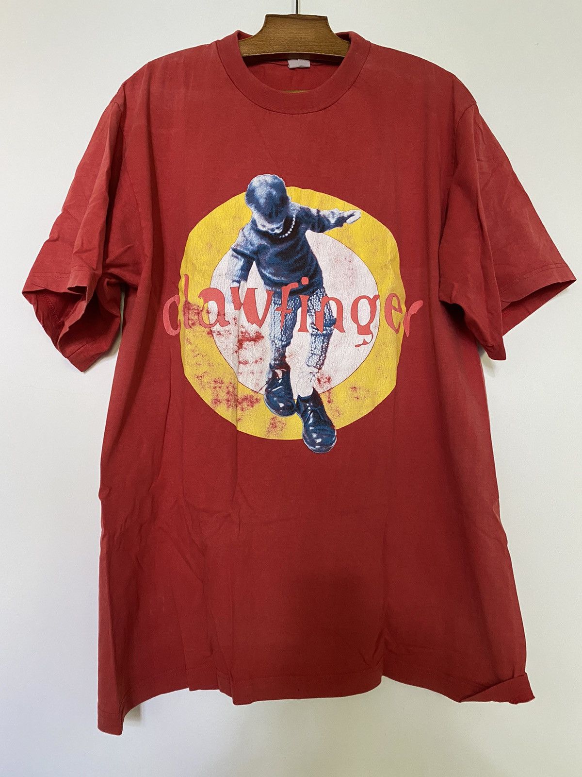 Band Tees × Vintage Vintage 90s Clawfinger kid waking boots shirt Size US L / EU 52-54 / 3 - 1 Thumbnail