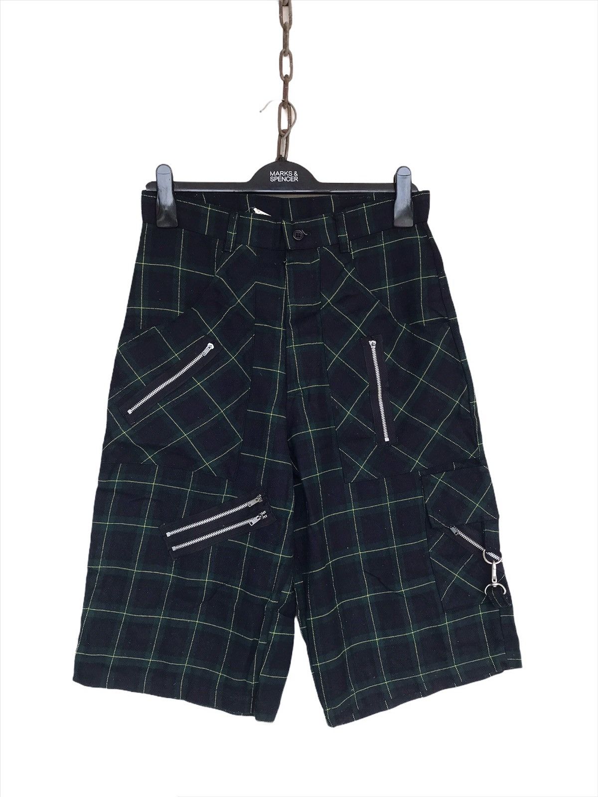 Japanese Brand × Seditionaries × Vintage Vintage Seditionaries Key Station Anarchy Punk Tartan Size US 29 - 2 Thumbnail