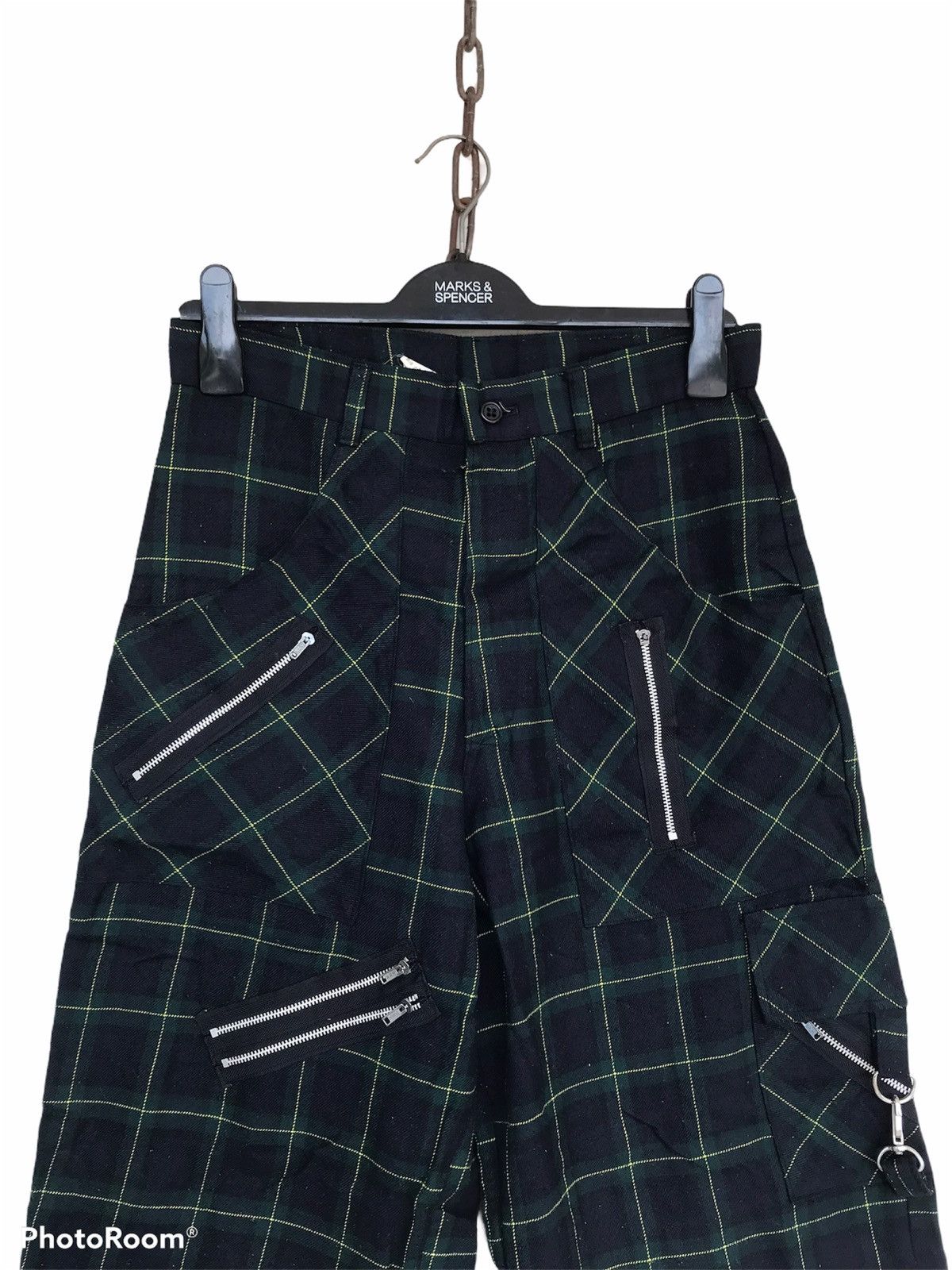 Japanese Brand × Seditionaries × Vintage Vintage Seditionaries Key Station Anarchy Punk Tartan Size US 29 - 6 Thumbnail
