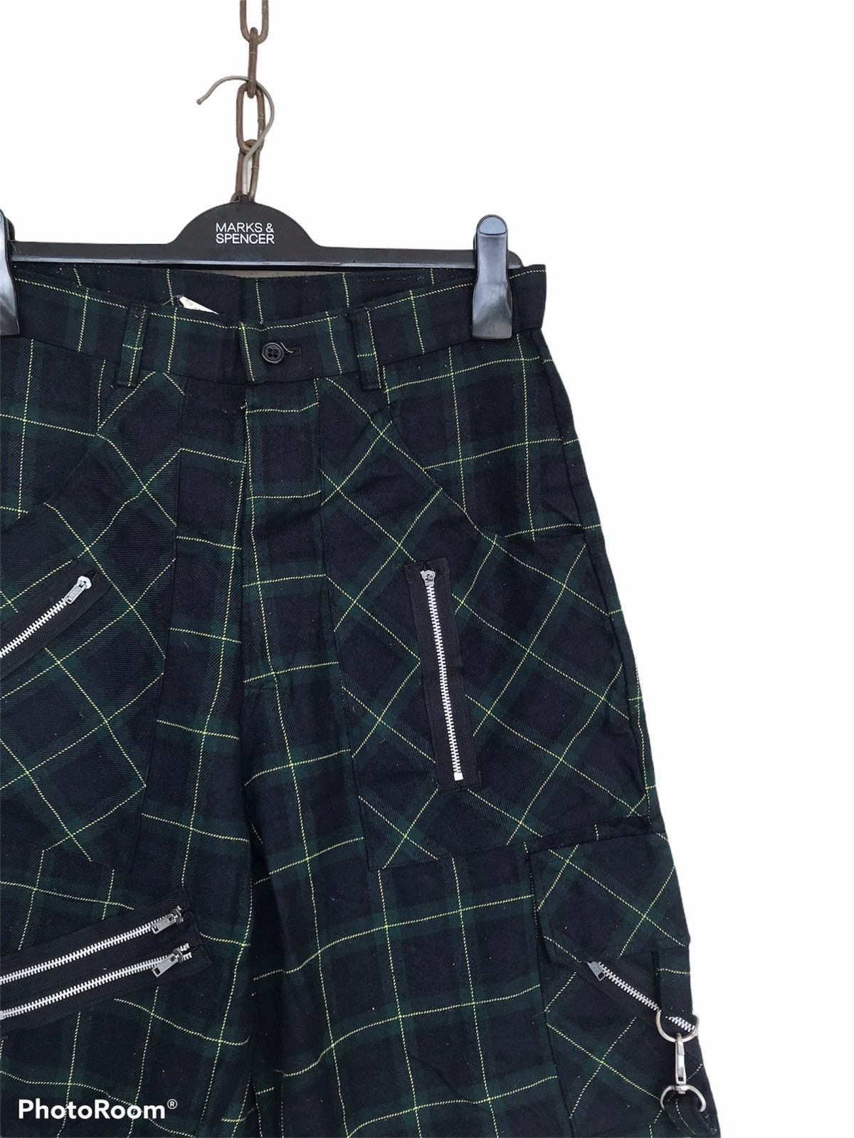 Japanese Brand × Seditionaries × Vintage Vintage Seditionaries Key Station Anarchy Punk Tartan Size US 29 - 3 Thumbnail