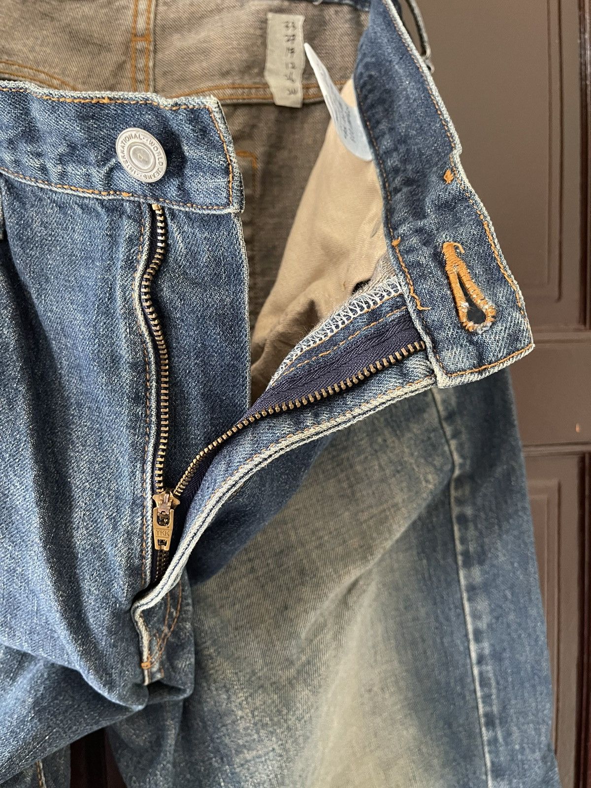 Japanese Brand × Vintage Coca Cola Patches💥 Onside by Person Distress Denim Size US 33 - 9 Thumbnail