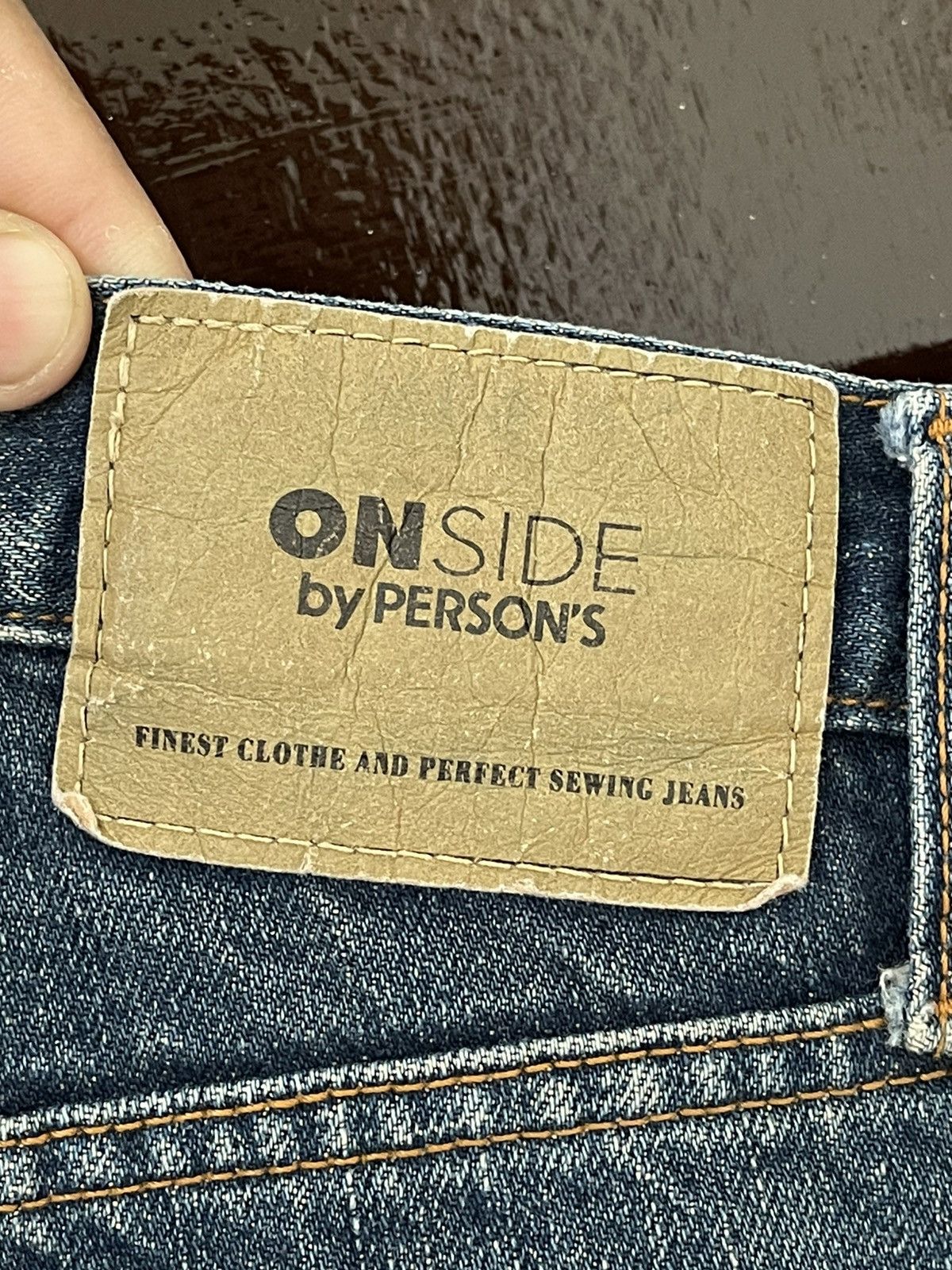 Japanese Brand × Vintage Coca Cola Patches💥 Onside by Person Distress Denim Size US 33 - 7 Thumbnail